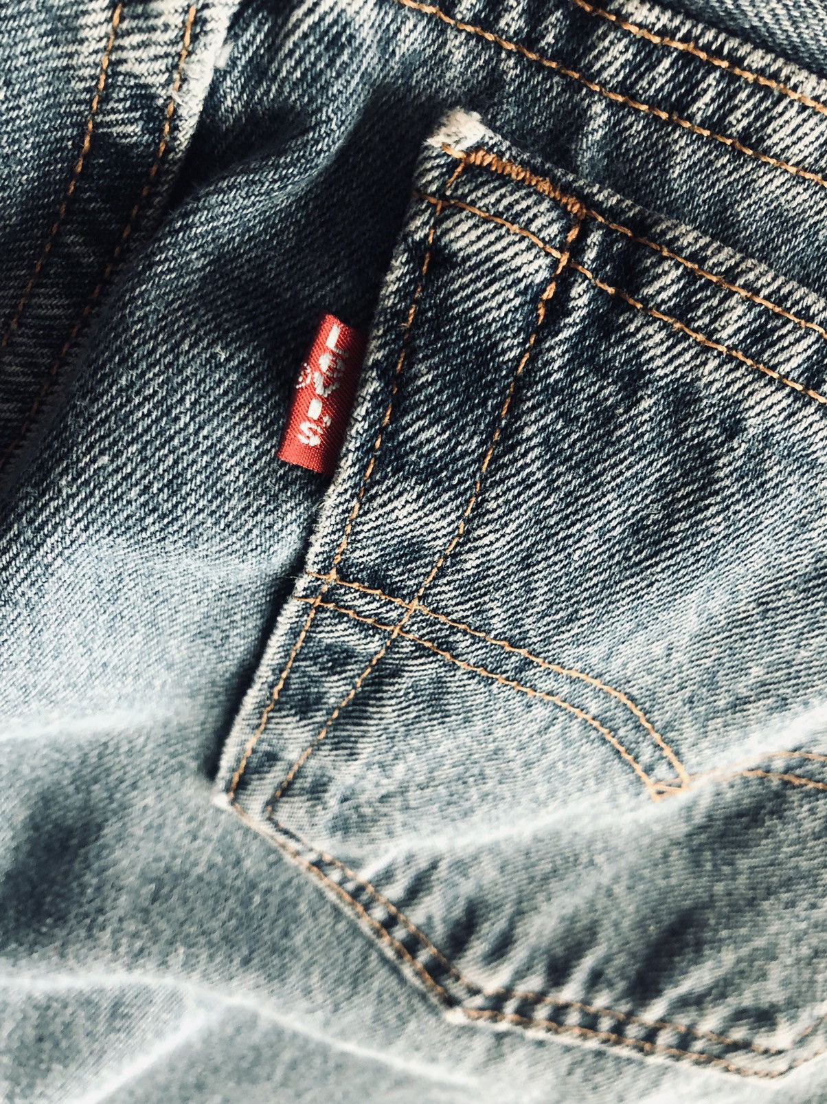 Levi's LEVIS 🇺🇸 STONEWASH 501 XX RED TAG 522 VINTAGE 90s 32 x 32 VGC Size US 32 / EU 48 - 5 Thumbnail