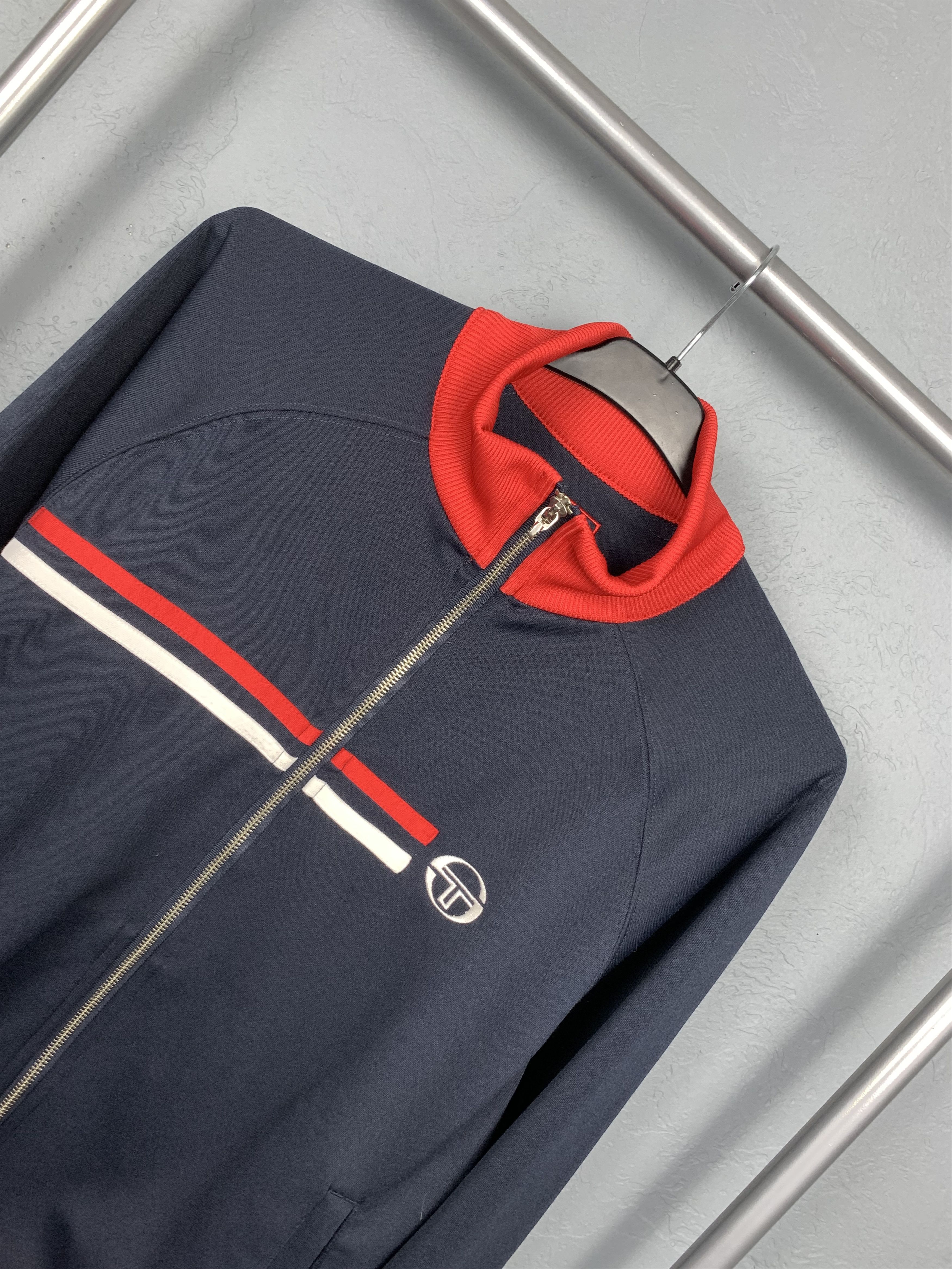 Sergio Tacchini Sergio Tacchini Vintage Mens Track Top Jacket Size US M / EU 48-50 / 2 - 2 Thumbnail