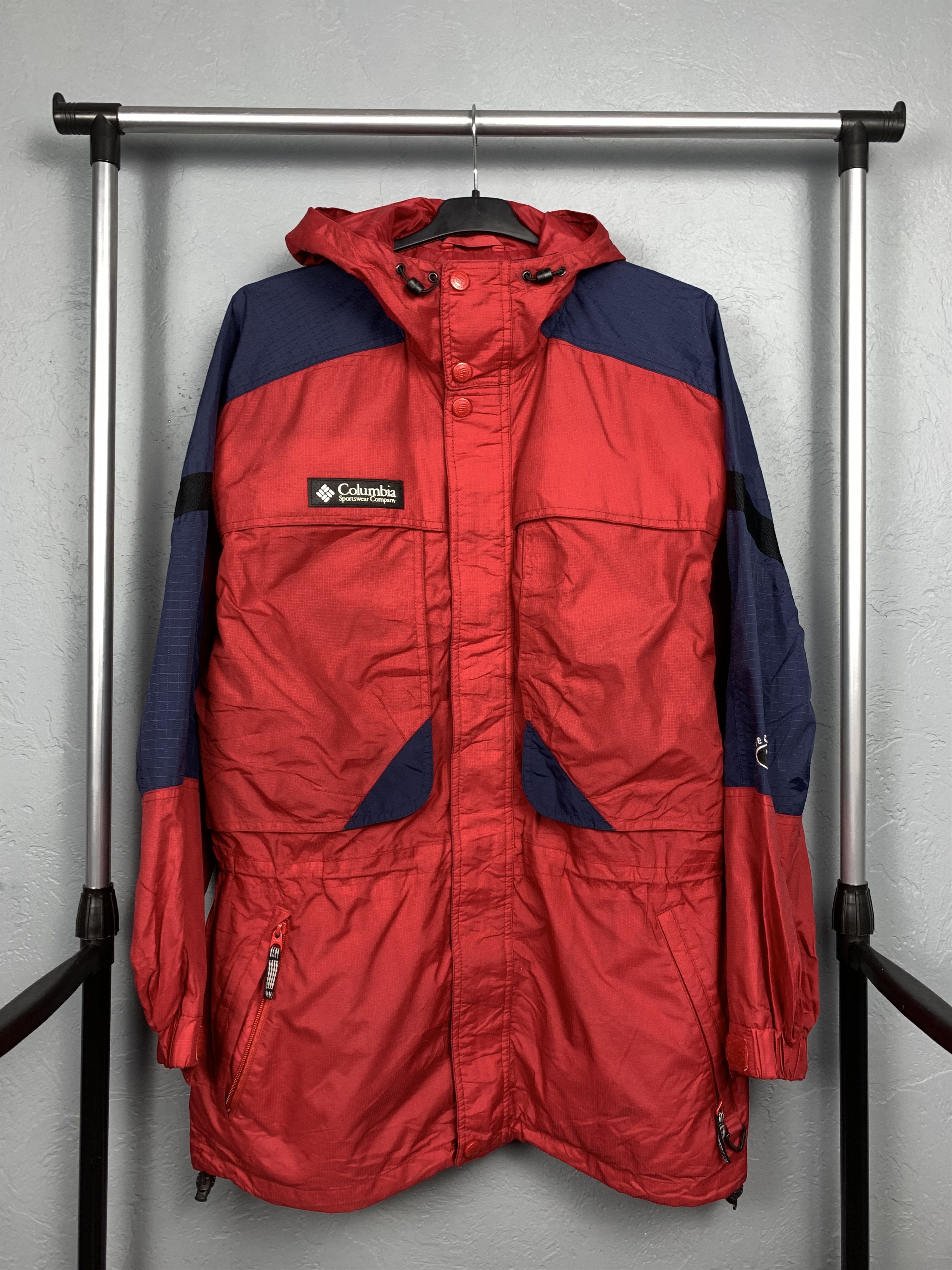 Columbia Vintage Gore Tex Mens Multipocket Jacket