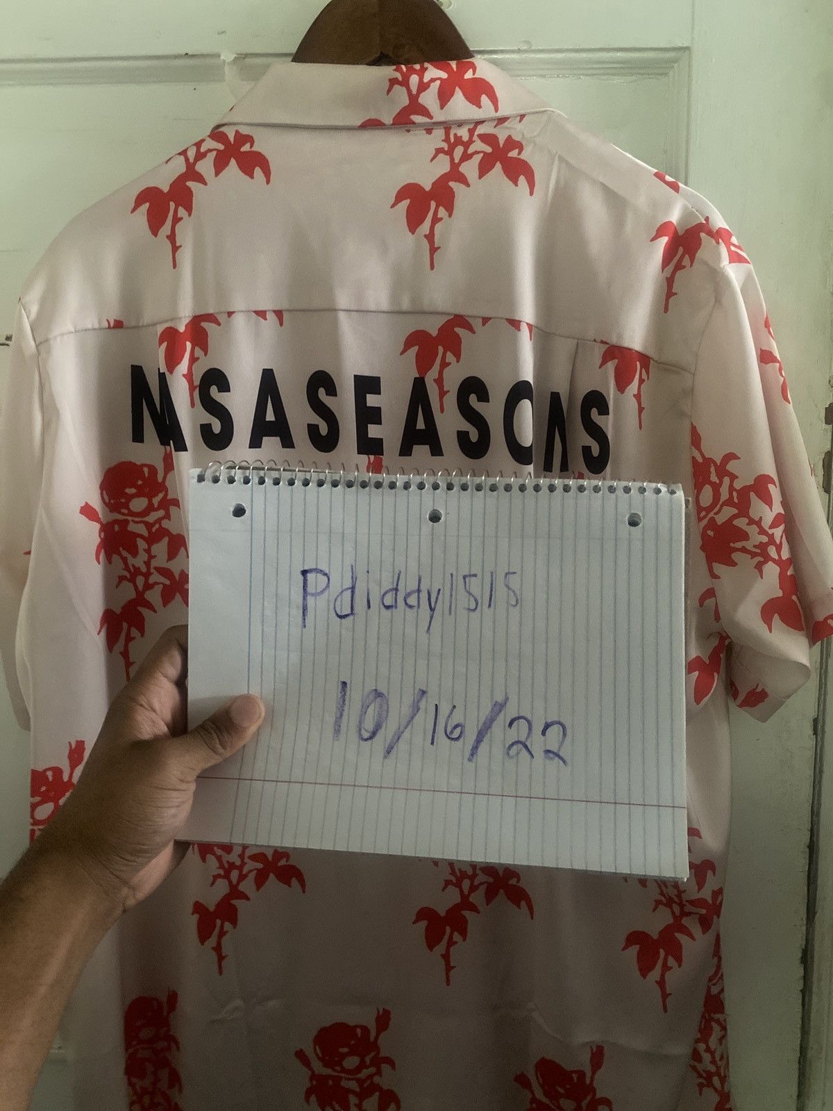 NASASEASONS NASASEASONS ROSE PRINT VACATION Size US L / EU 52-54 / 3 - 3 Thumbnail