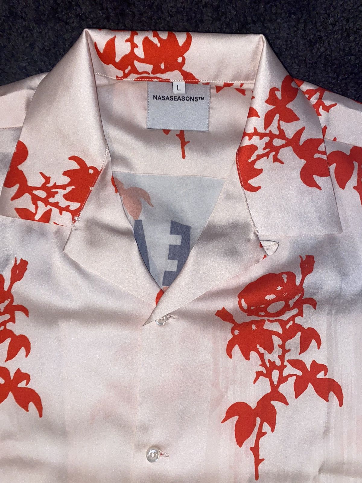 NASASEASONS NASASEASONS ROSE PRINT VACATION Size US L / EU 52-54 / 3 - 2 Thumbnail