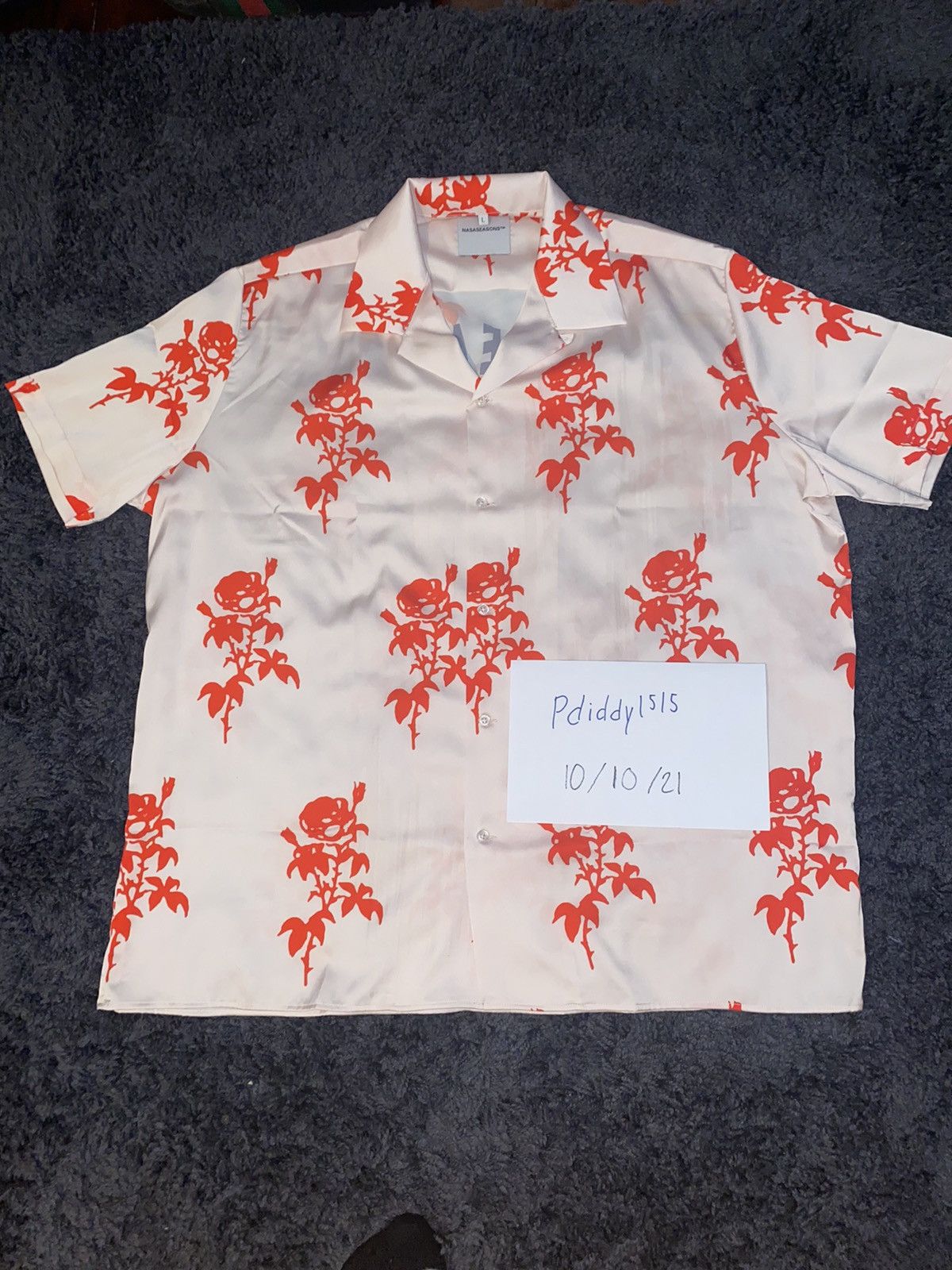 NASASEASONS NASASEASONS ROSE PRINT VACATION Size US L / EU 52-54 / 3 - 1 Thumbnail
