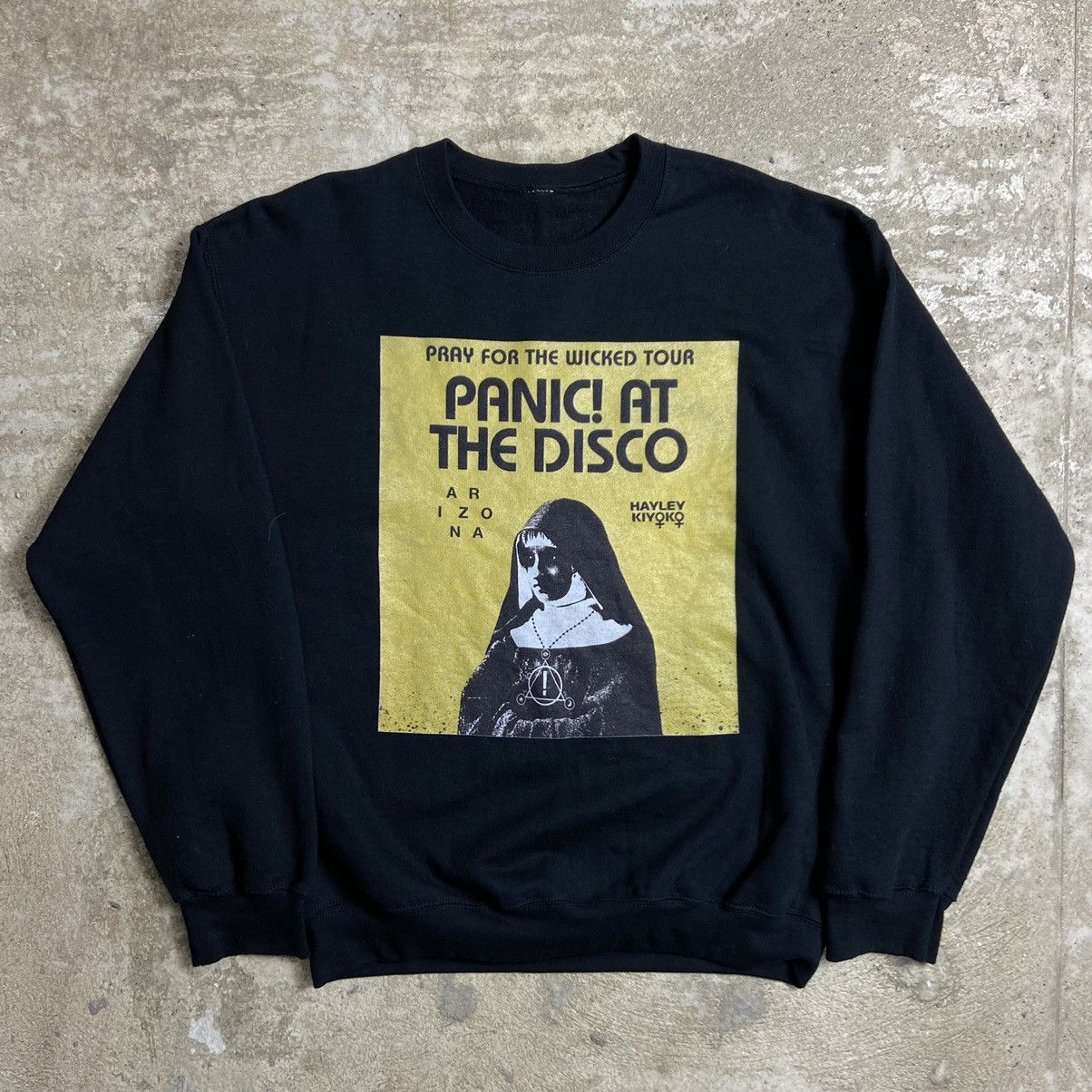 Band Tees PANIC! AT THE DISKO RARE VINTAGE AMAZING SWEATHSIRT - № 1041 Size US M / EU 48-50 / 2 - 1 Thumbnail