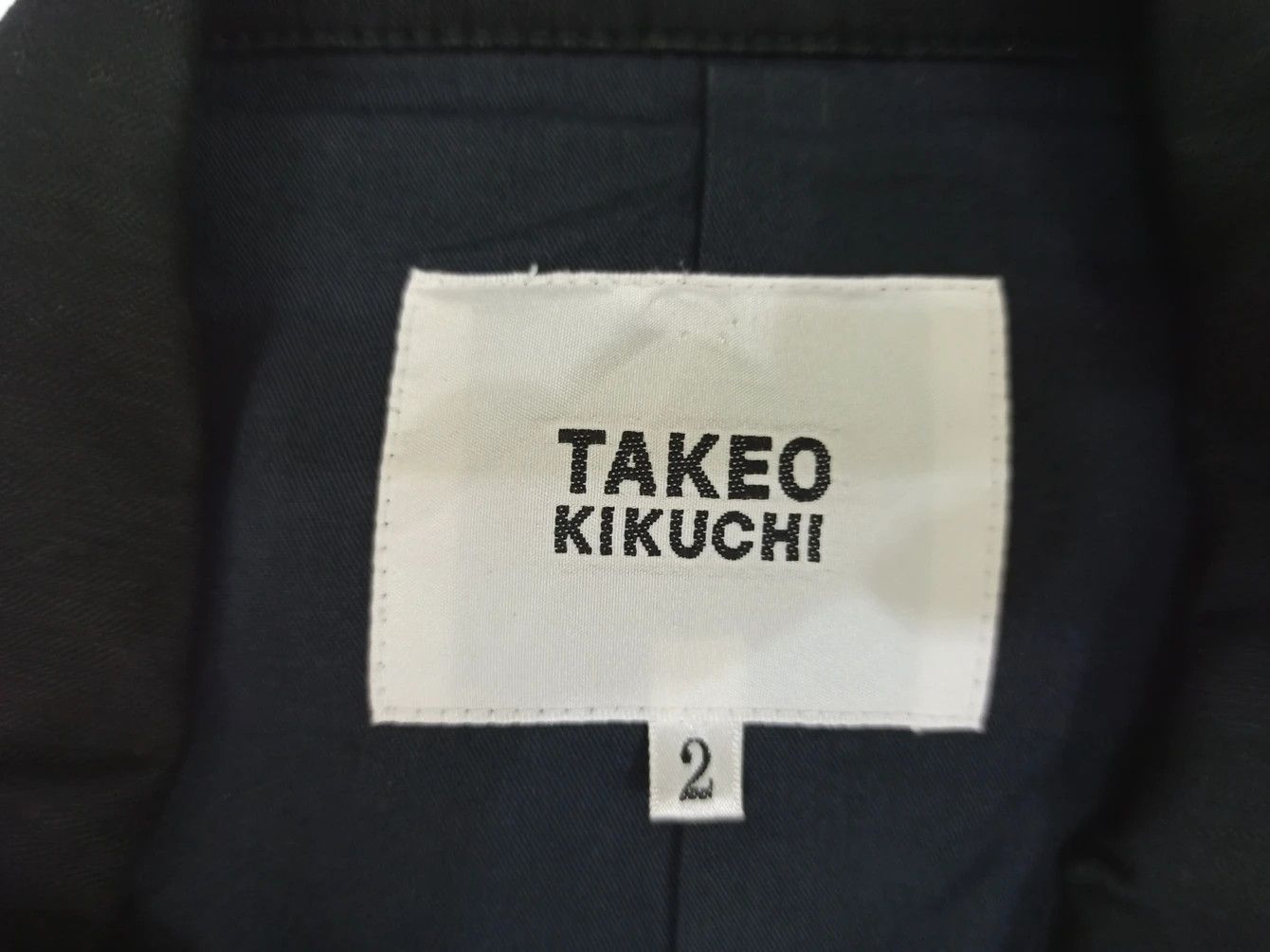 Japanese Brand × Takeo Kikuchi Takeo Kikuchi Black Jacket Size US S / EU 44-46 / 1 - 6 Thumbnail