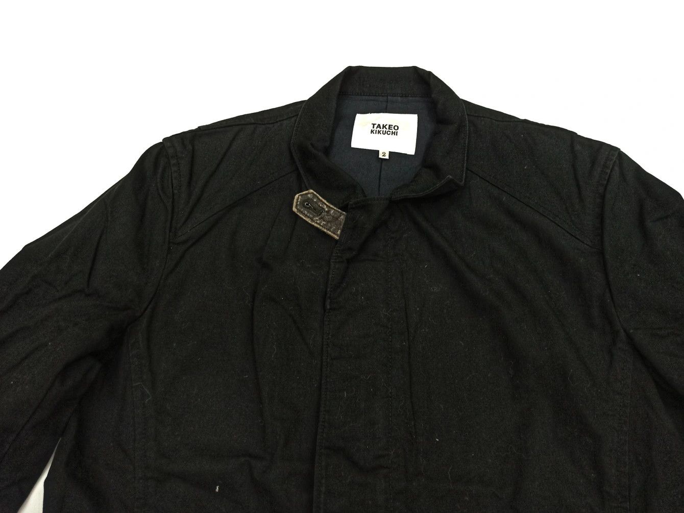Japanese Brand × Takeo Kikuchi Takeo Kikuchi Black Jacket Size US S / EU 44-46 / 1 - 5 Thumbnail