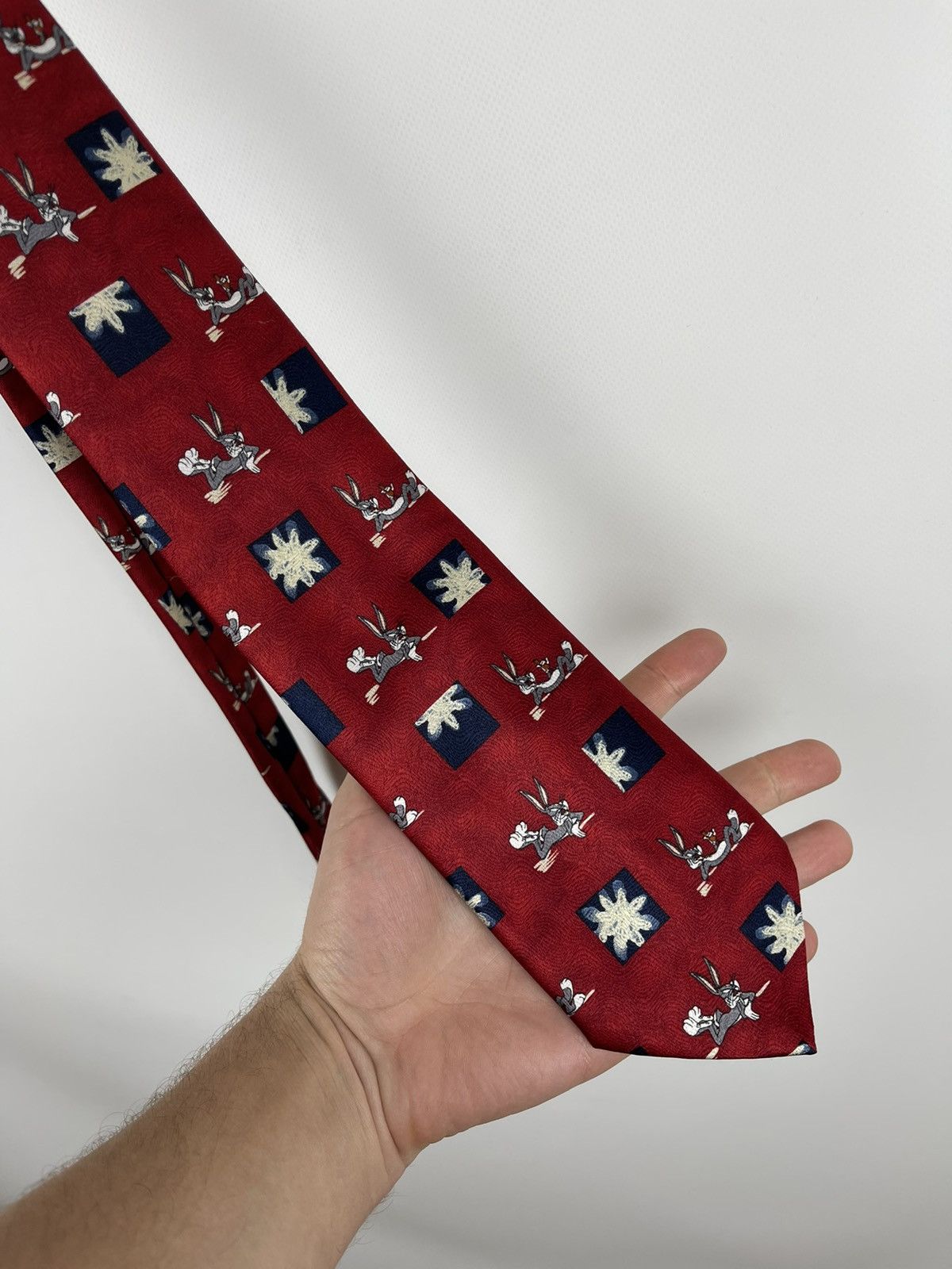Vintage Looney Tunes 1998 vintage Warner bros multi print tie Size ONE SIZE - 5 Thumbnail