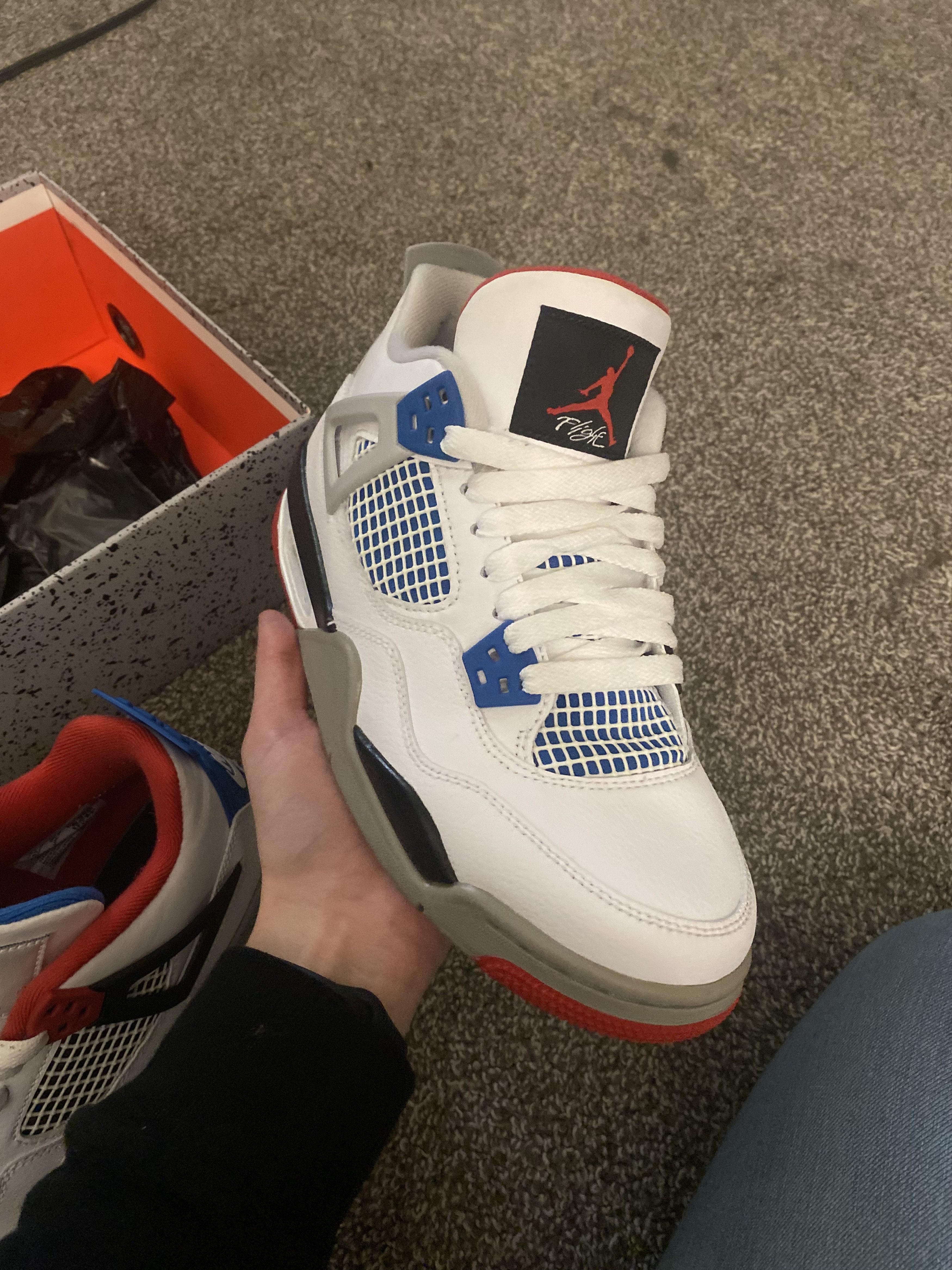 Jordan Brand Air Jordan 4 Retro SE GS ‘What the 4’ Size US 6.5 / EU 39-40 - 5 Thumbnail