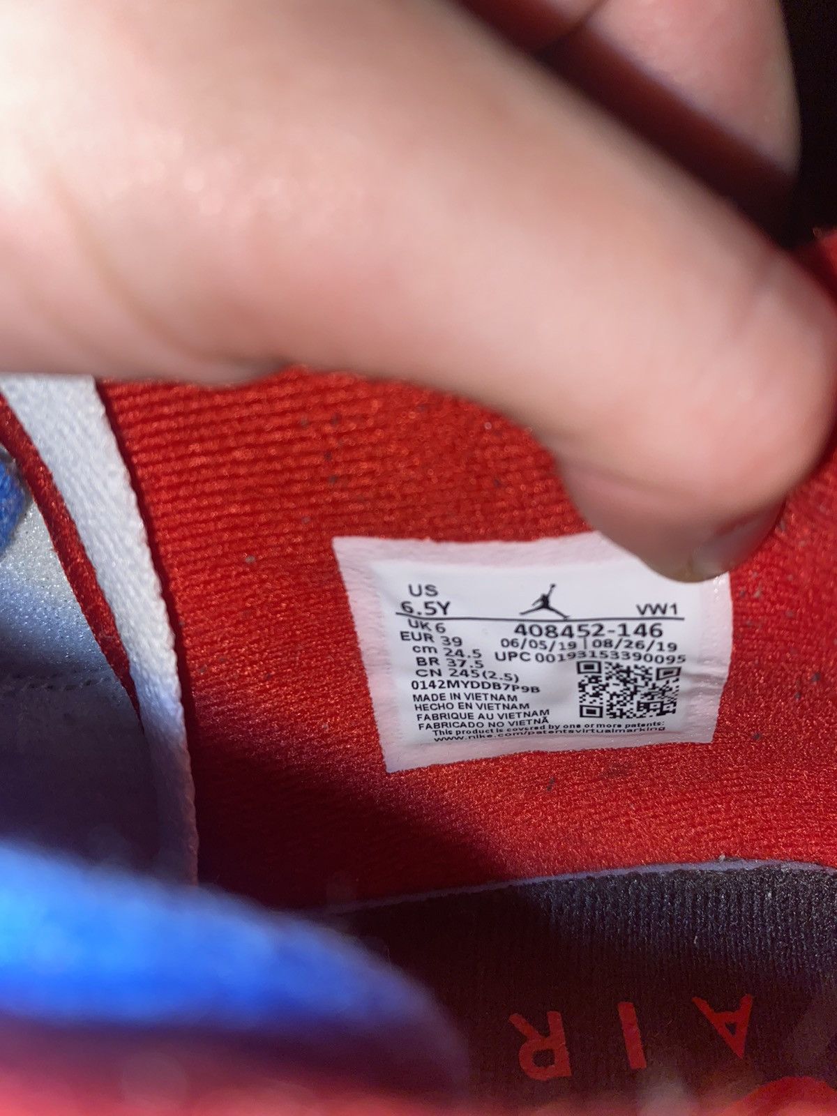 Jordan Brand Air Jordan 4 Retro SE GS ‘What the 4’ Size US 6.5 / EU 39-40 - 9 Thumbnail