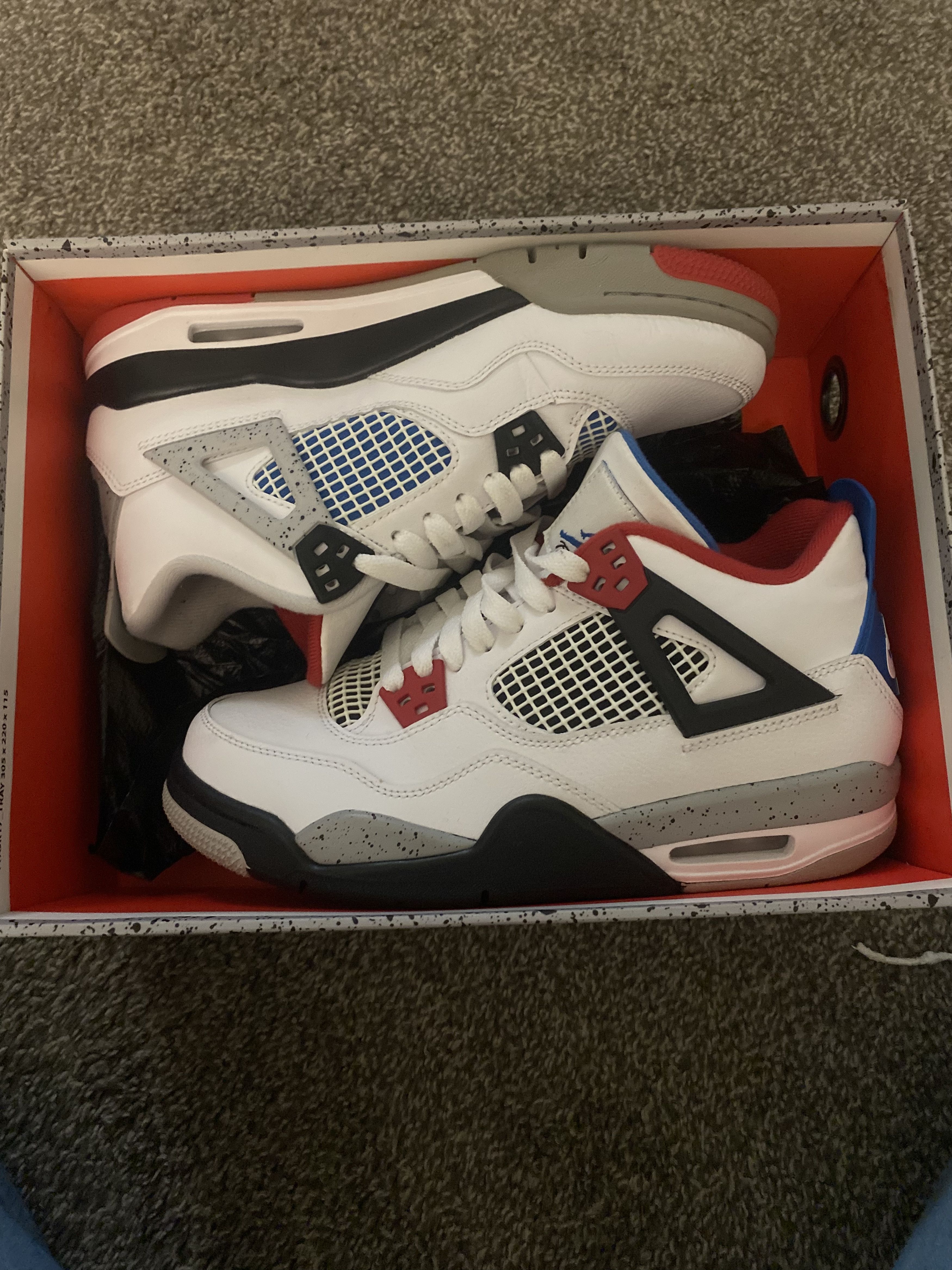 Jordan Brand Air Jordan 4 Retro SE GS ‘What the 4’ Size US 6.5 / EU 39-40 - 1 Thumbnail