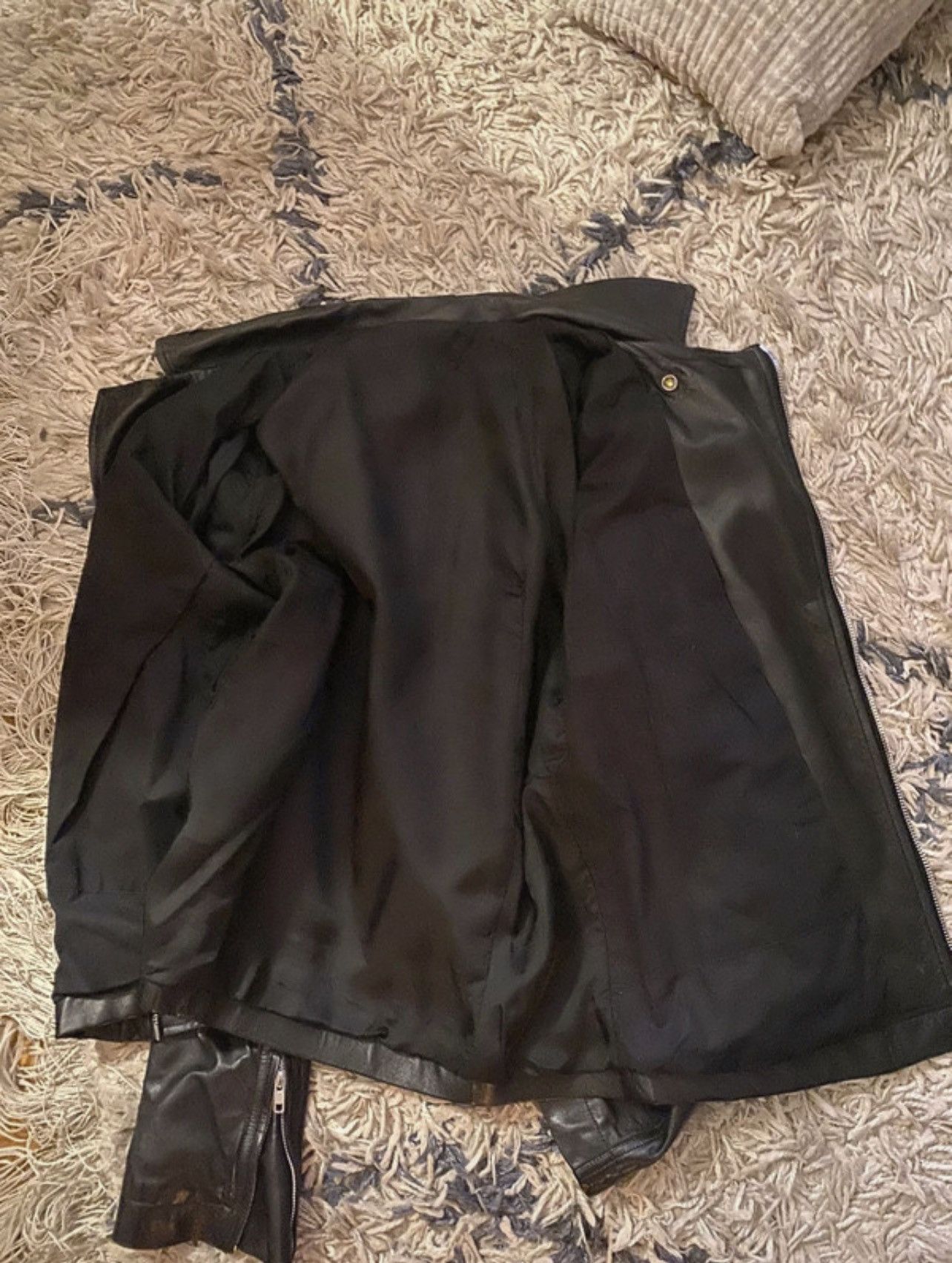 Rick Owens × Rick Owens Drkshdw Rick Owens Leather Jacket Size US L / EU 52-54 / 3 - 3 Thumbnail
