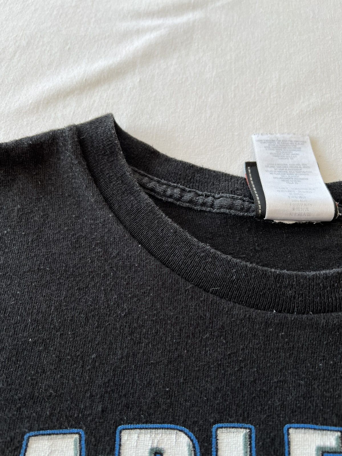 Band Tees × Harley Davidson × Vintage Vintage 2000s Harley Davidson Motorcycles Faded Black Tee Size US XL / EU 56 / 4 - 9 Thumbnail