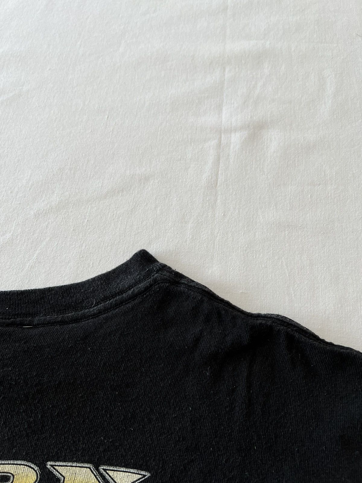 Band Tees × Harley Davidson × Vintage Vintage 2000s Harley Davidson Motorcycles Faded Black Tee Size US XL / EU 56 / 4 - 17 Thumbnail