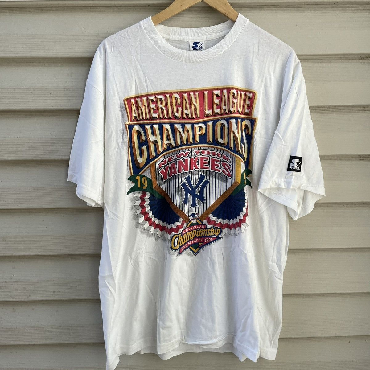 Vintage 1996 new york yankees alcs starter t | Grailed