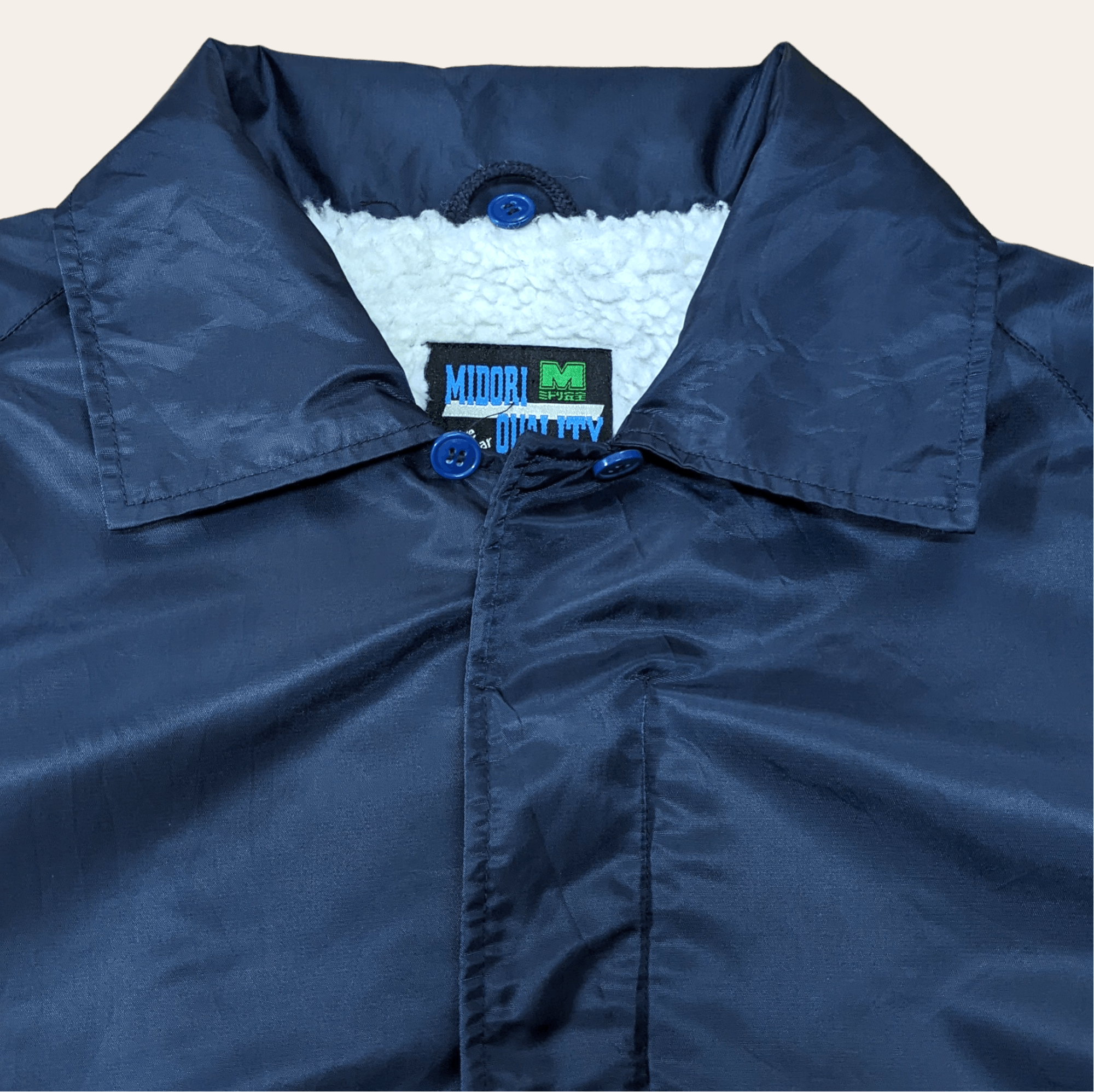Japanese Brand × Vintage Vintage 90s Japanese Brand Midori MA-1 Style Bomber Jacket Size US XL / EU 56 / 4 - 6 Thumbnail