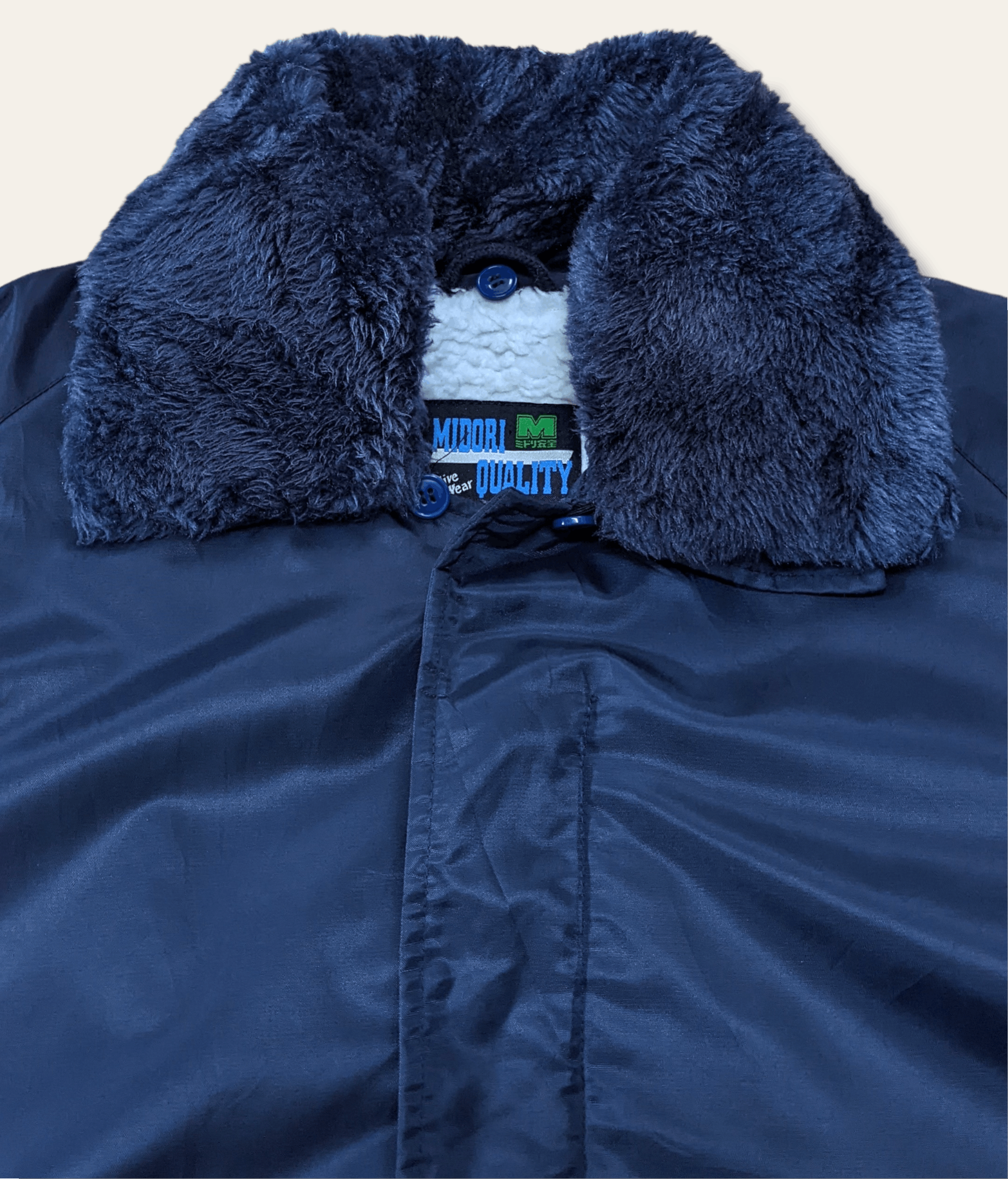 Japanese Brand × Vintage Vintage 90s Japanese Brand Midori MA-1 Style Bomber Jacket Size US XL / EU 56 / 4 - 5 Thumbnail