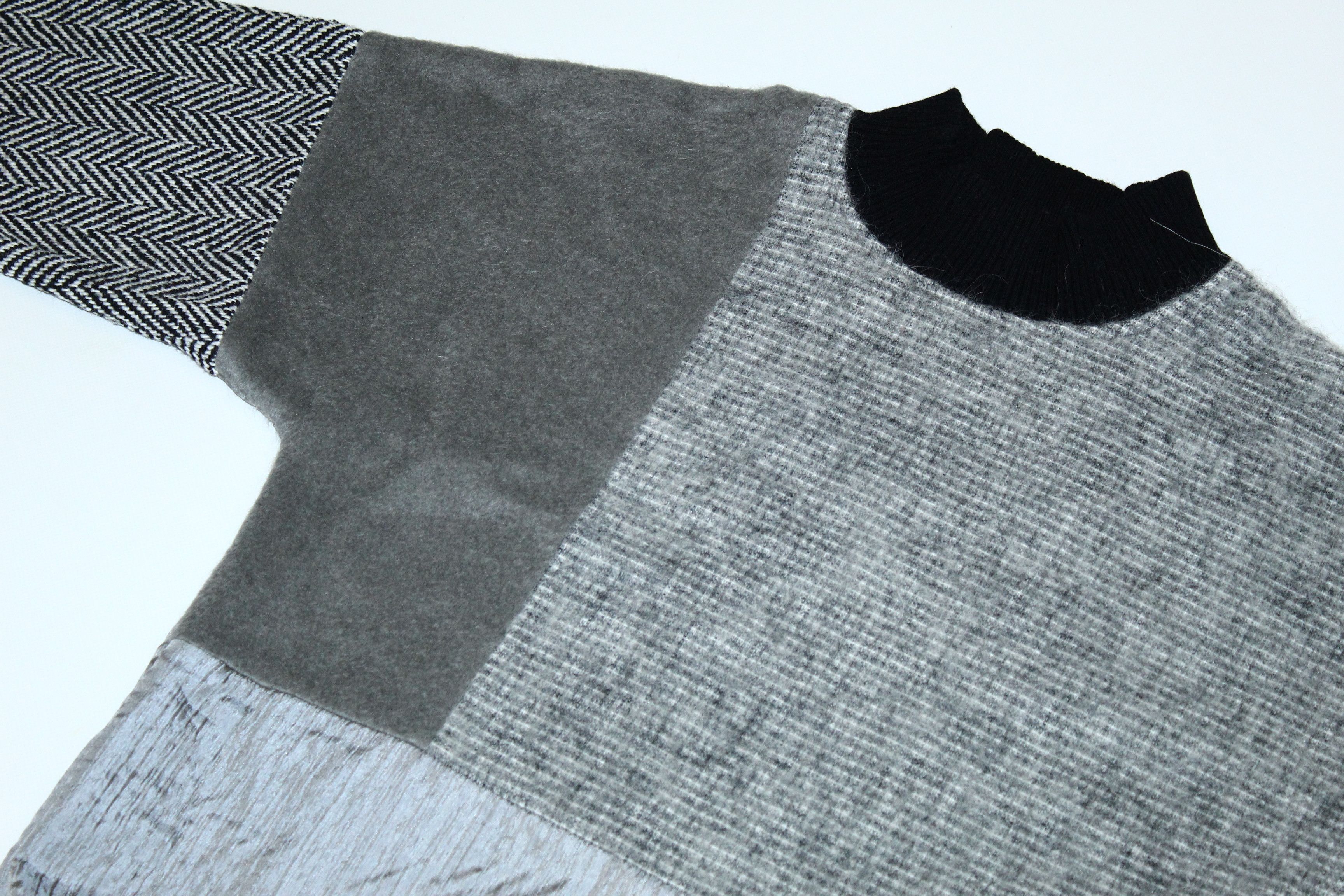 Japanese Brand 💥RARE💥 Vladimir Karaleev Patchwork Cropped Top Size M / US 6-8 / IT 42-44 - 5 Thumbnail