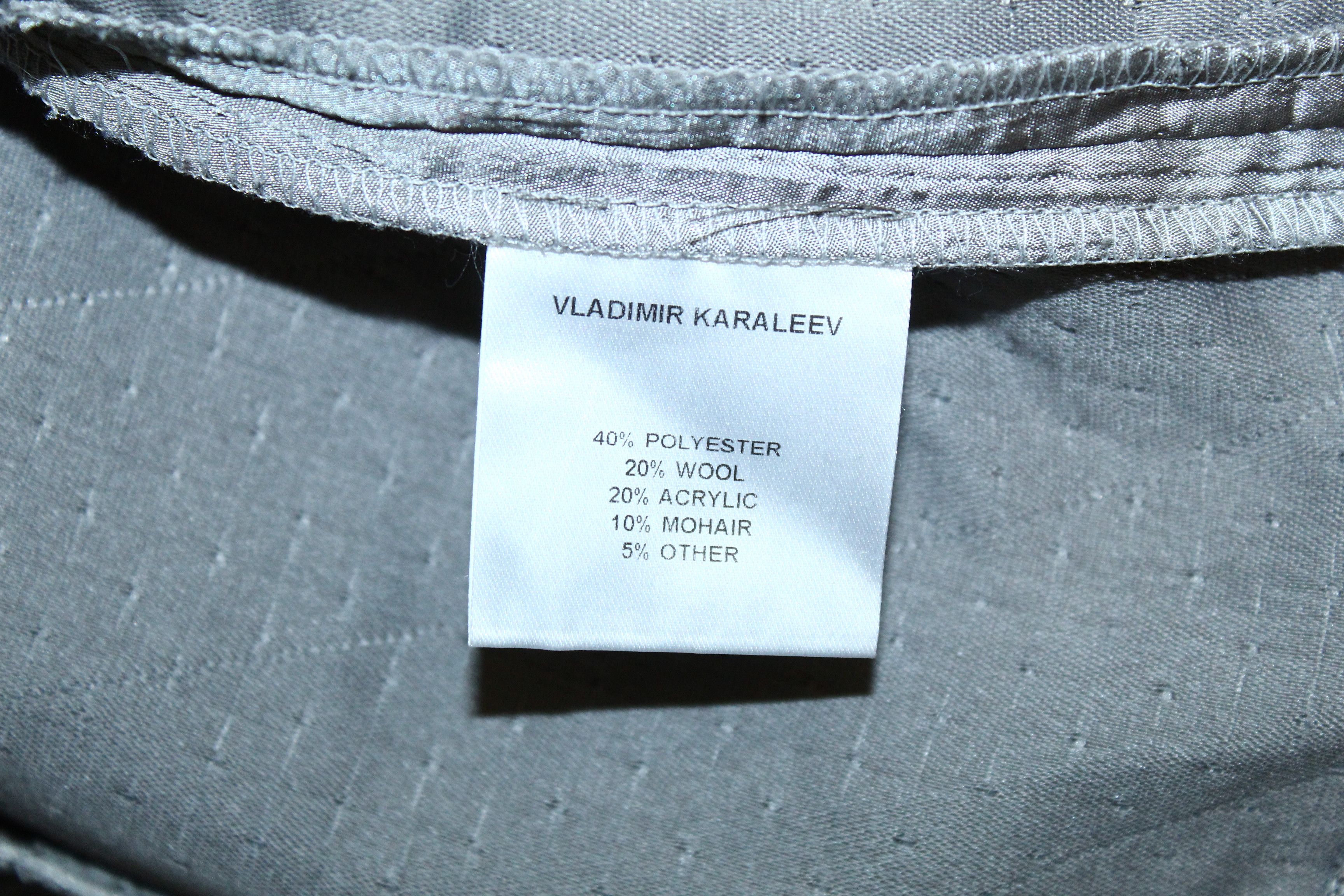 Japanese Brand 💥RARE💥 Vladimir Karaleev Patchwork Cropped Top Size M / US 6-8 / IT 42-44 - 3 Thumbnail
