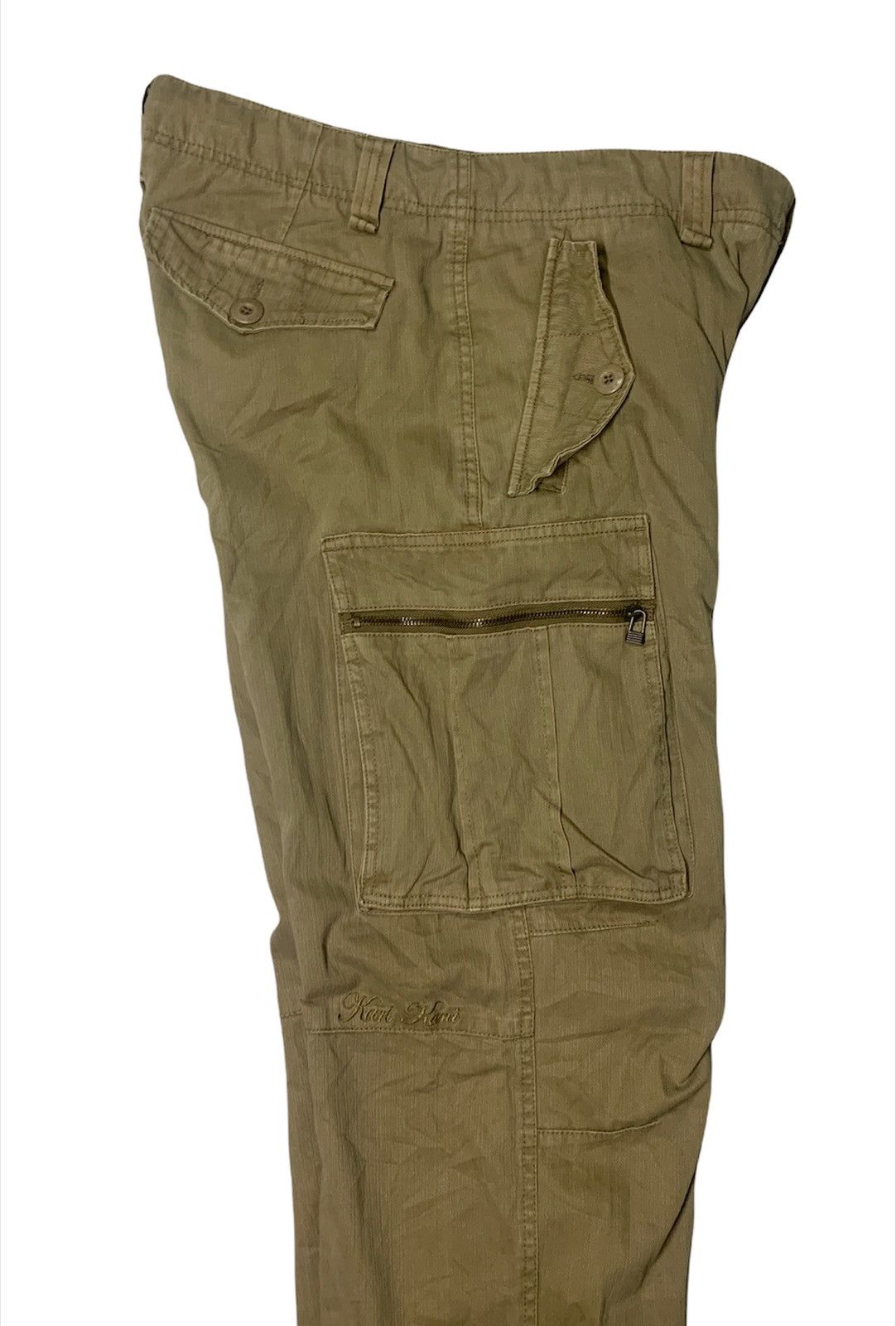Karl Kani KARL KANI HIP HOP TRAVIS STYLE CARGO PANT Size US 35 - 5 Thumbnail