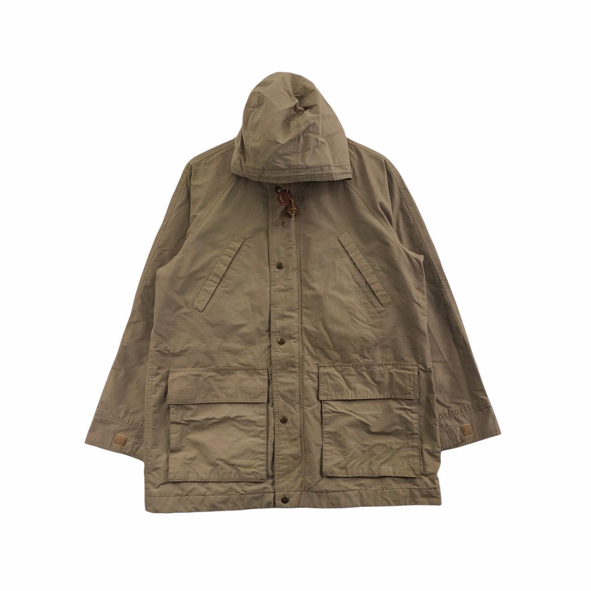 image of Vintage Mcgregor Hoodie Parka Jacket in Beige, Men's (Size XL)