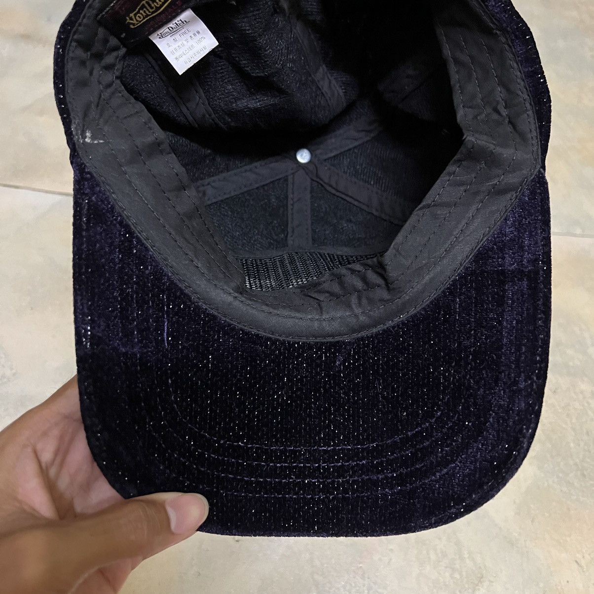 Von Dutch Von Dutch Cap Big Logo Size ONE SIZE - 9 Thumbnail