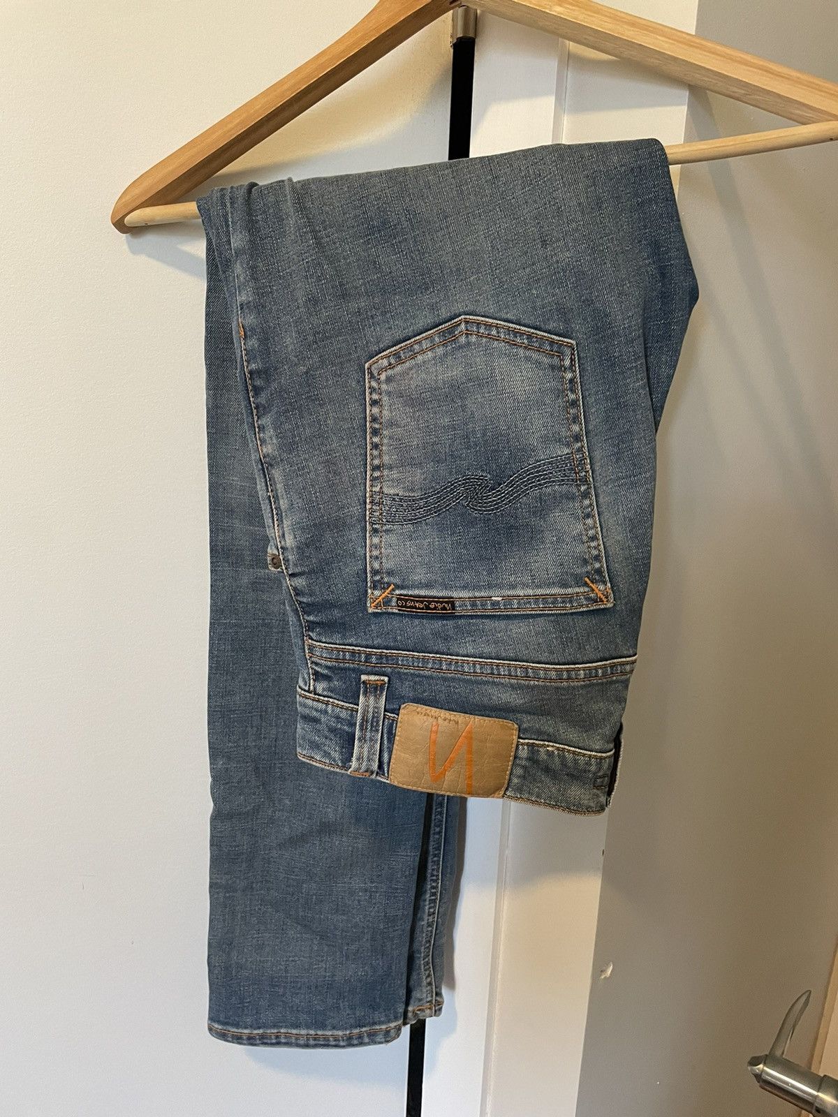 Nudie Jeans Nudie Tight Terry blue denim jeans size 30 Size US 30 / EU 46 - 2 Thumbnail
