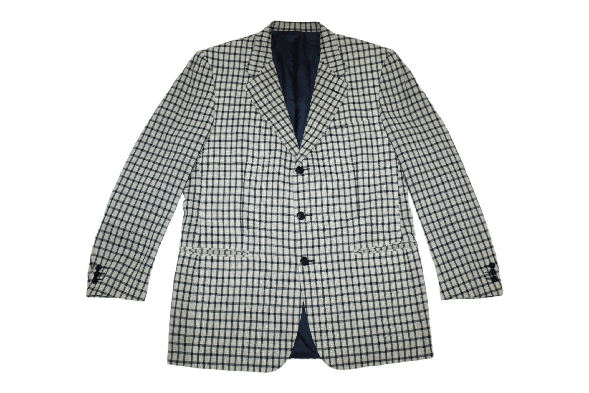 Cerruti 1881 🔥VTG🔥 Cerutti 1881 Wool Country Checker Blazer Jacket Size US XL / EU 56 / 4 - 1 Thumbnail