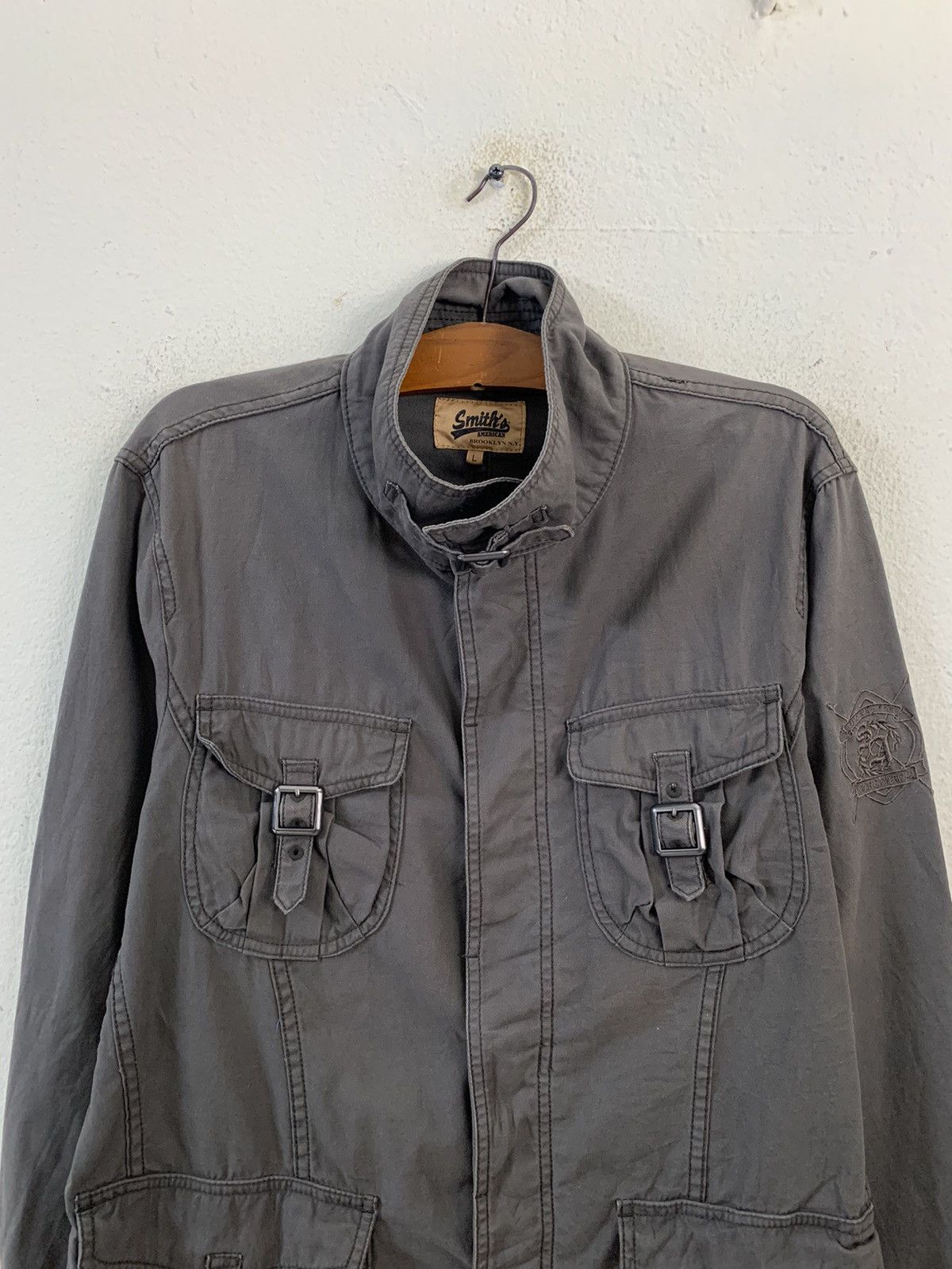 Japanese Brand Smith American Nice Design Multipocket Jacket Size US M / EU 48-50 / 2 - 4 Thumbnail