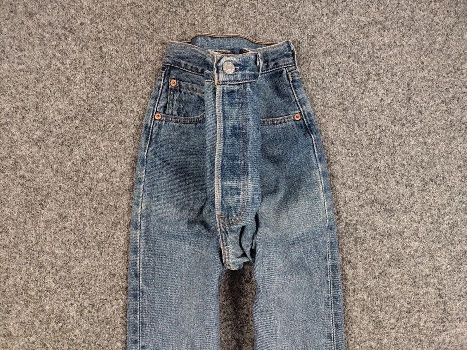 Levi's Vintage 80's Levis 501 Jeans Made USA Perfect Faded Denim Size US 33 - 3 Thumbnail