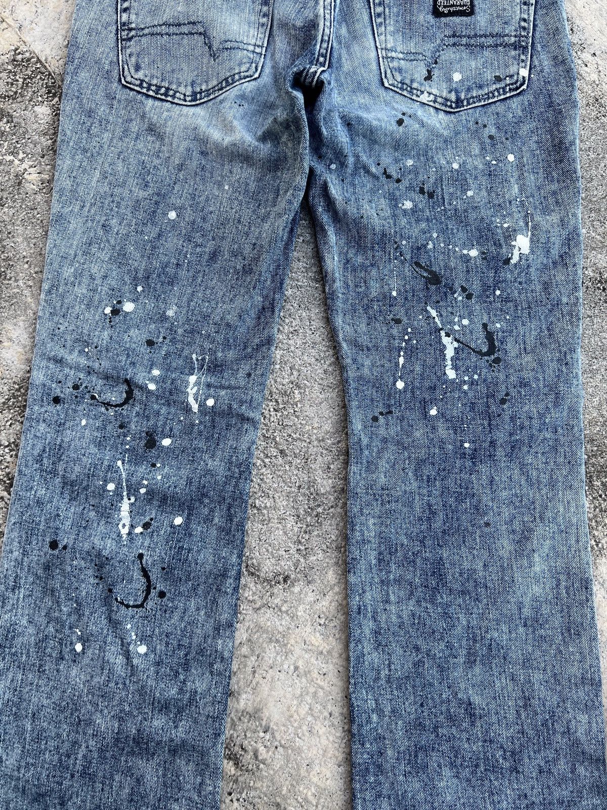 Edwin × Japanese Brand 🔥JAPANESE BRAND EDWIN DISTRESSED PAINTER JEANS Size US 33 - 5 Thumbnail