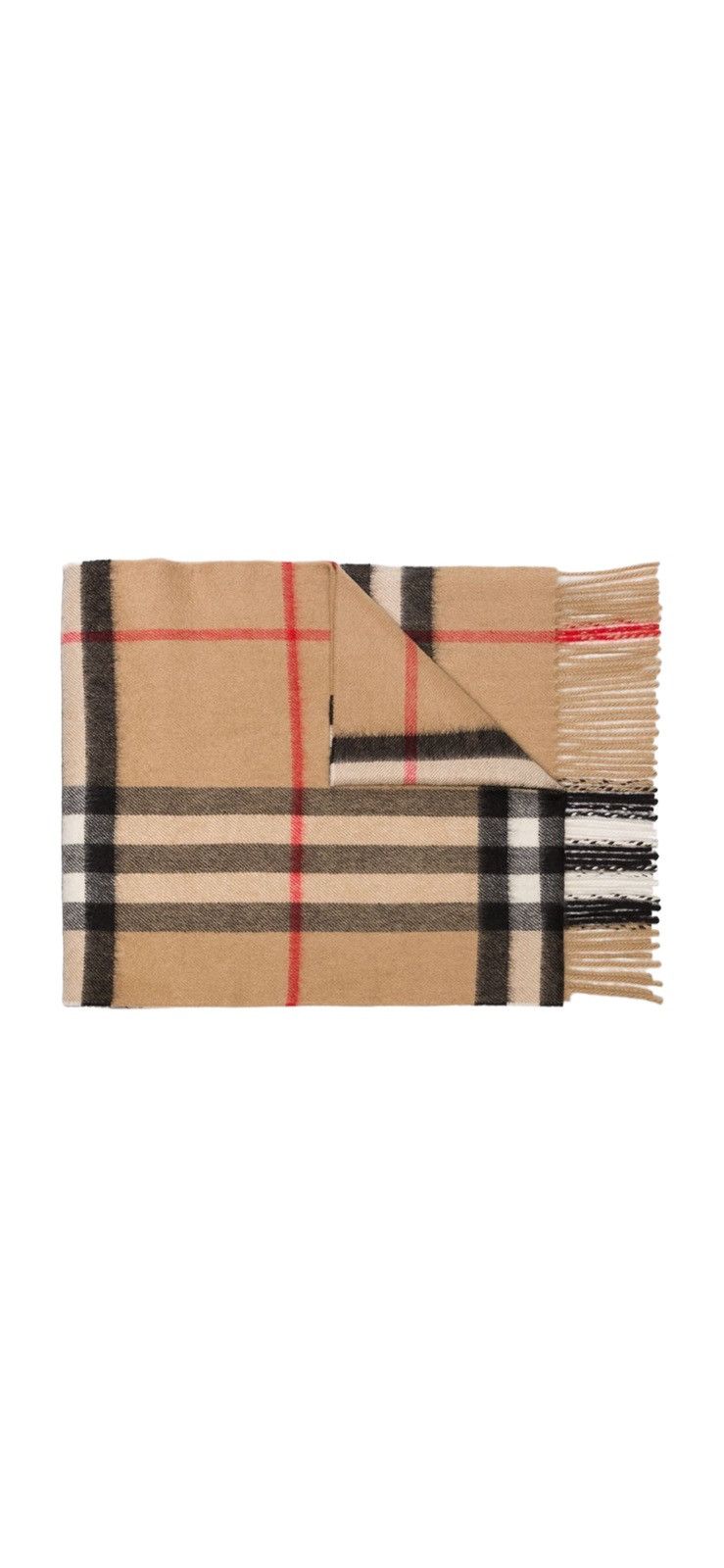 Burberry Vintage Check Cashmere Scarf