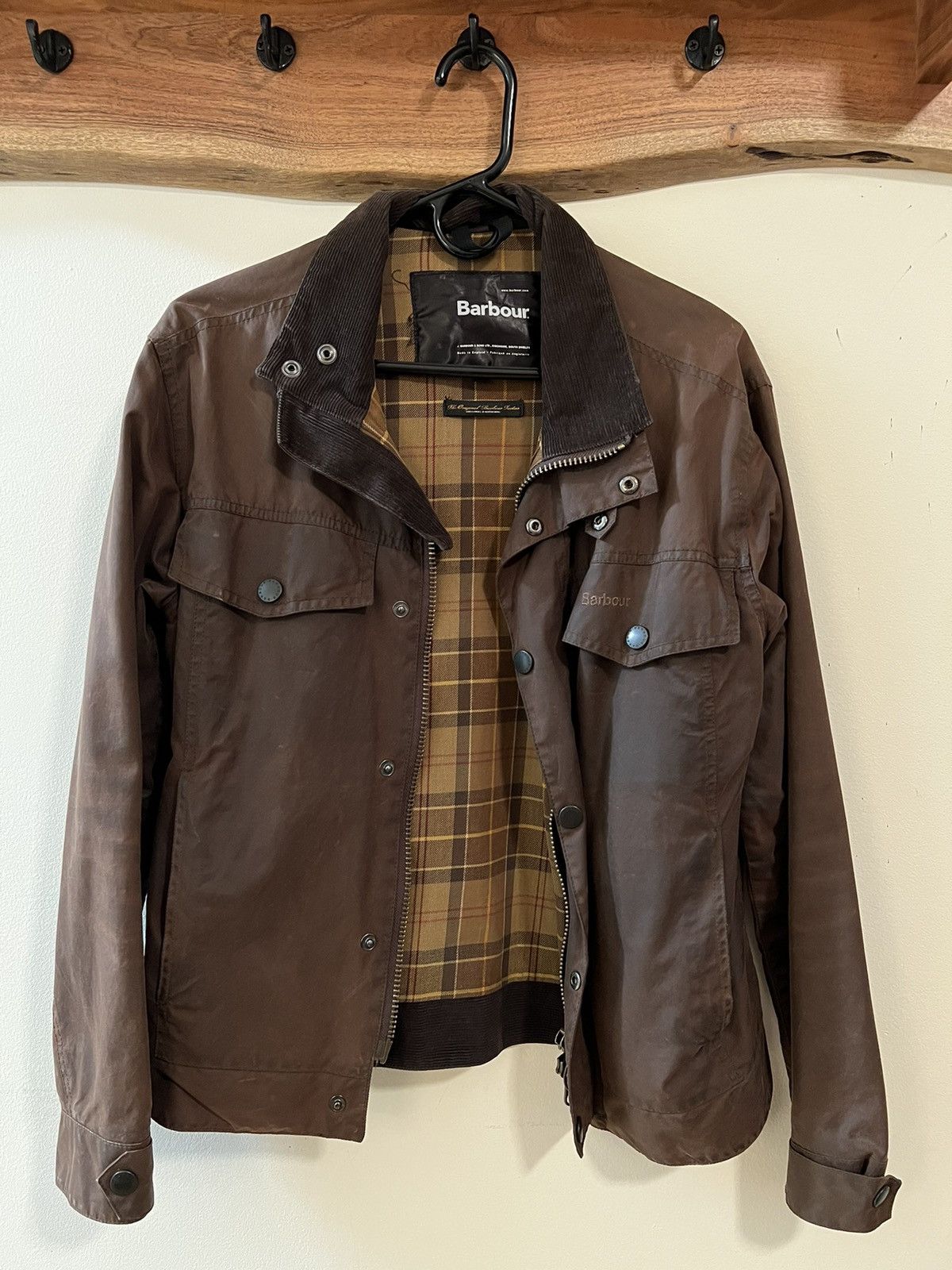 Barbour drover wax deals jacket