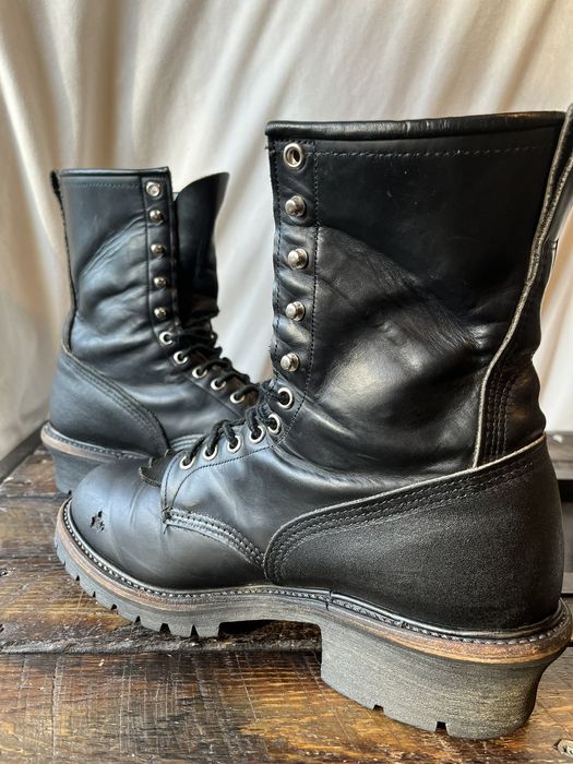 Red Wing Vintage redwing logger boots | Grailed