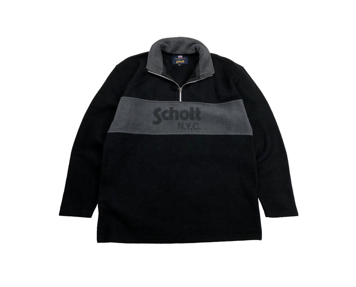 Schott Schott Vintage fleece Size US M / EU 48-50 / 2 - 2 Thumbnail