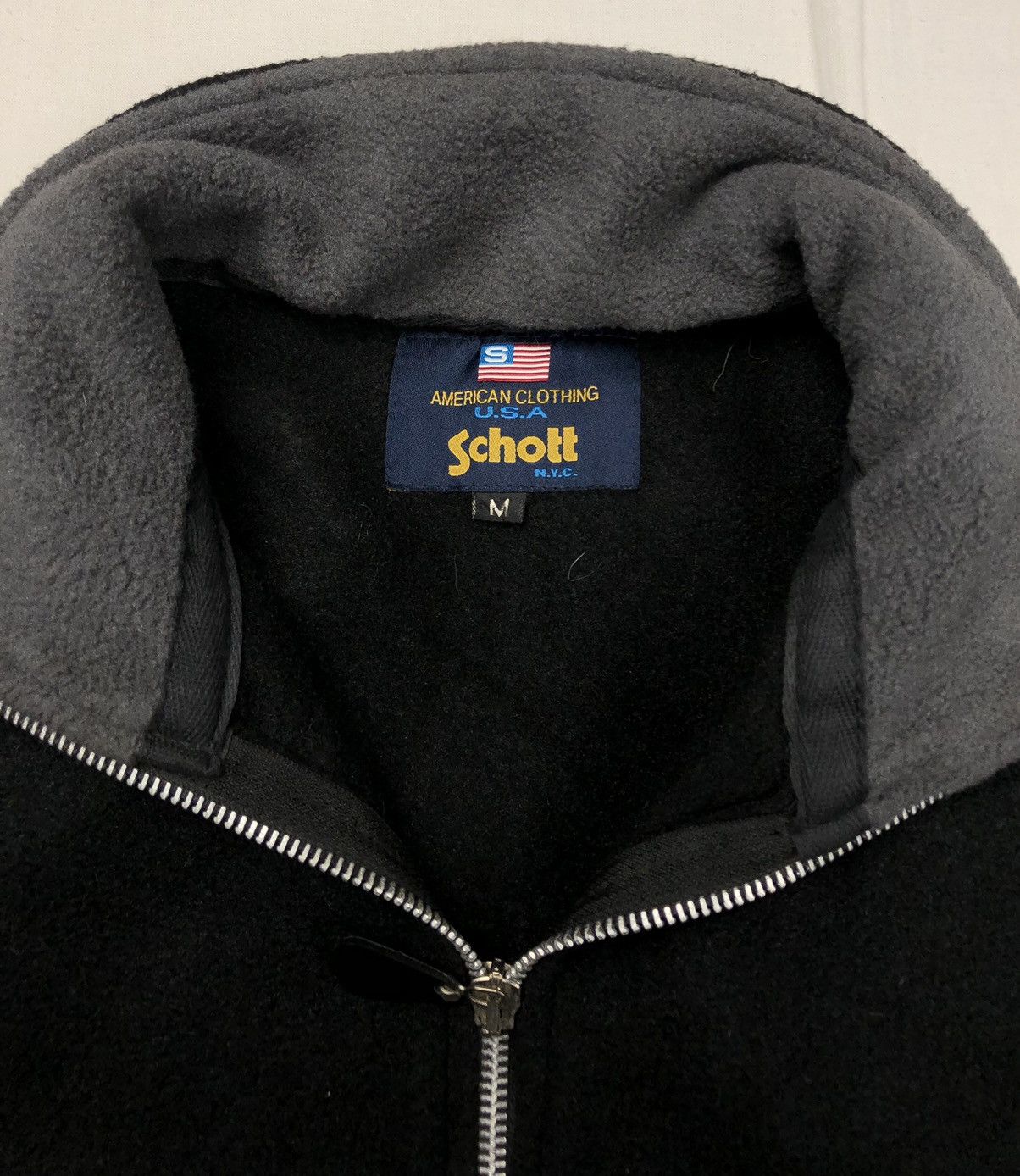 Schott Schott Vintage fleece Size US M / EU 48-50 / 2 - 5 Thumbnail