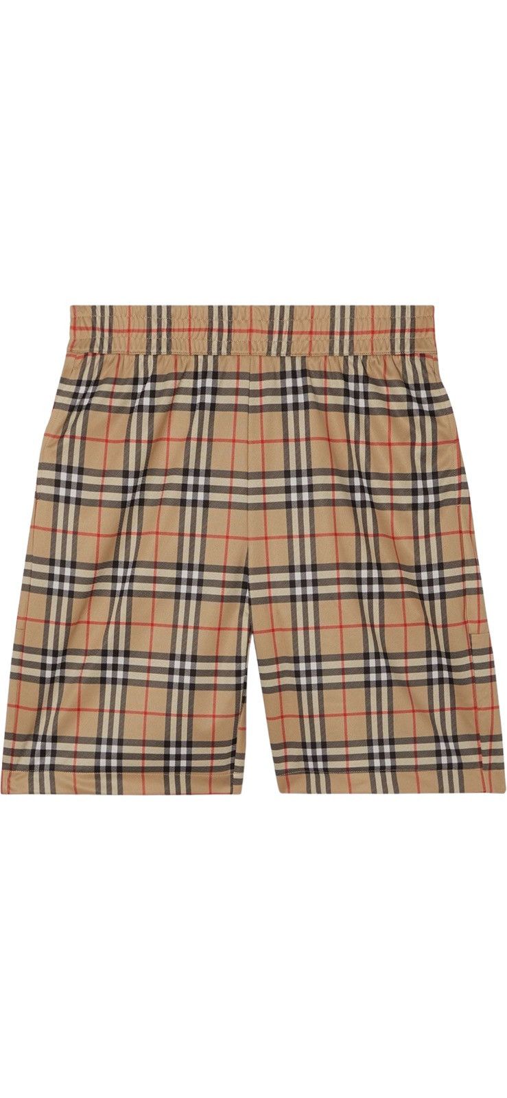Burberry Vintage Check Cotton Shorts