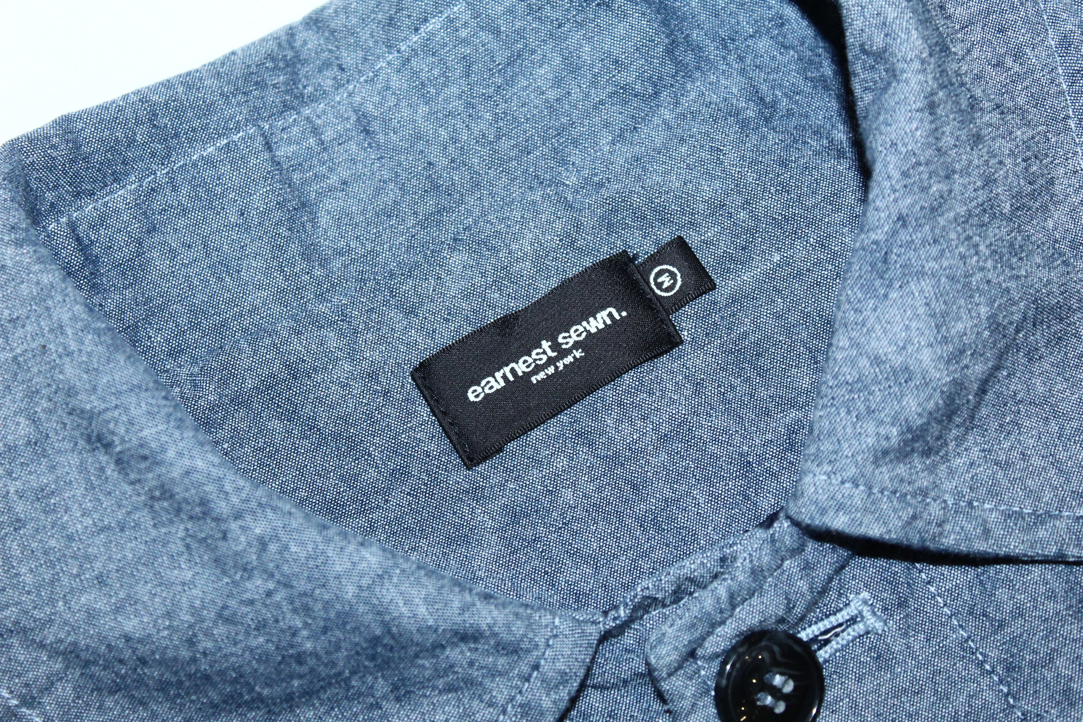 Earnest Sewn Earnest Sewn Studio New York Chambray Lined Trench Coat Size US M / EU 48-50 / 2 - 3 Thumbnail