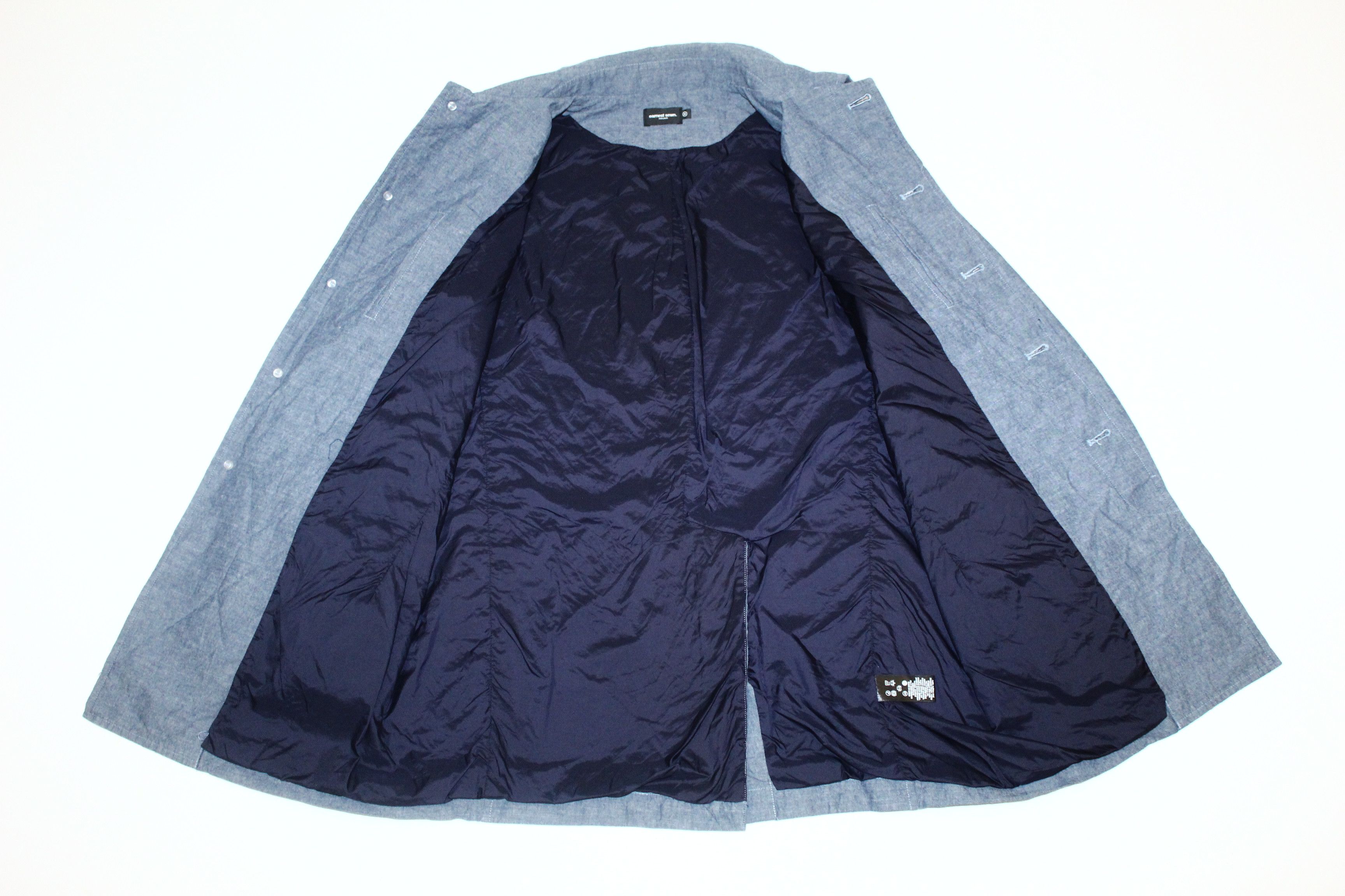 Earnest Sewn Earnest Sewn Studio New York Chambray Lined Trench Coat Size US M / EU 48-50 / 2 - 4 Thumbnail