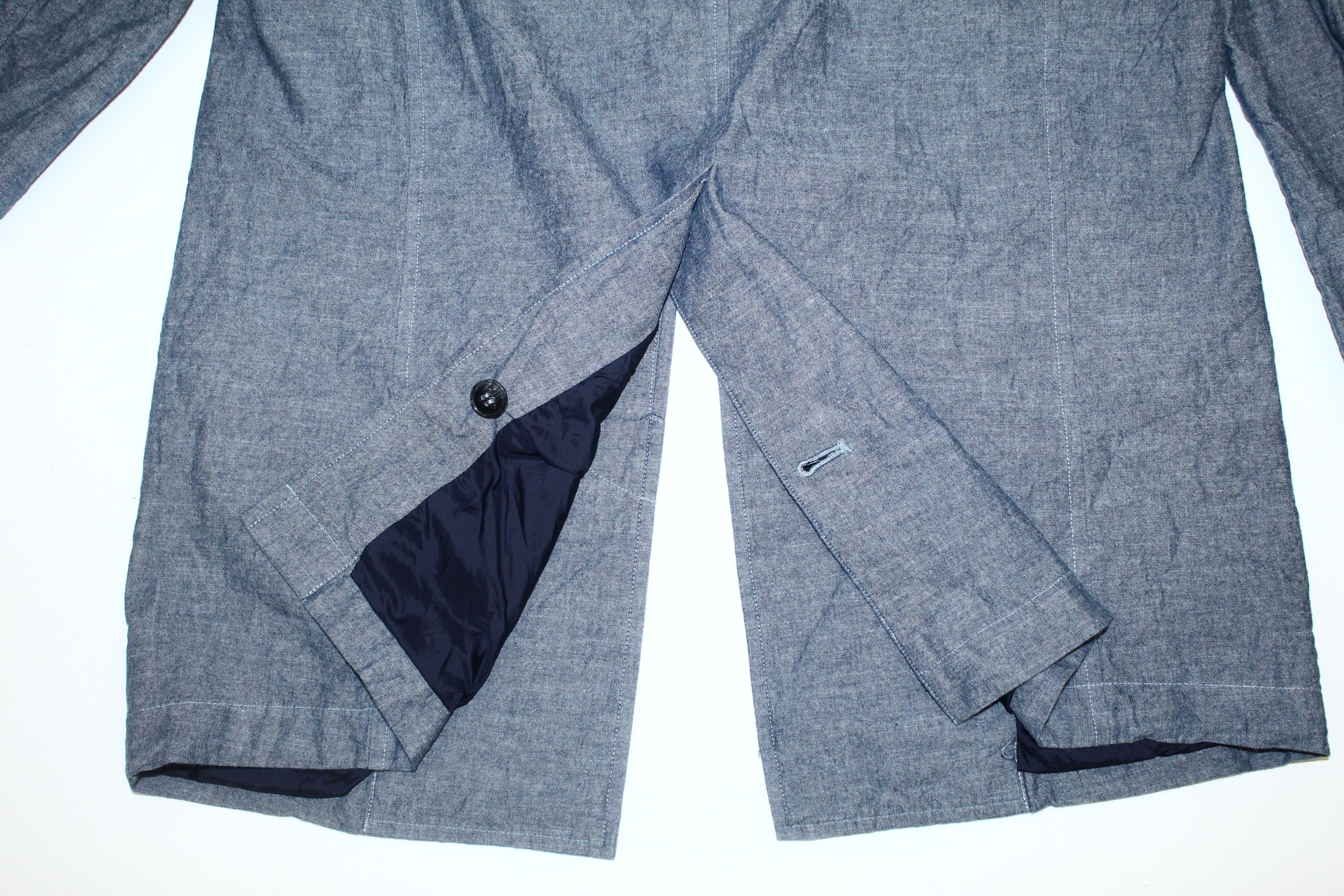 Earnest Sewn Earnest Sewn Studio New York Chambray Lined Trench Coat Size US M / EU 48-50 / 2 - 8 Thumbnail