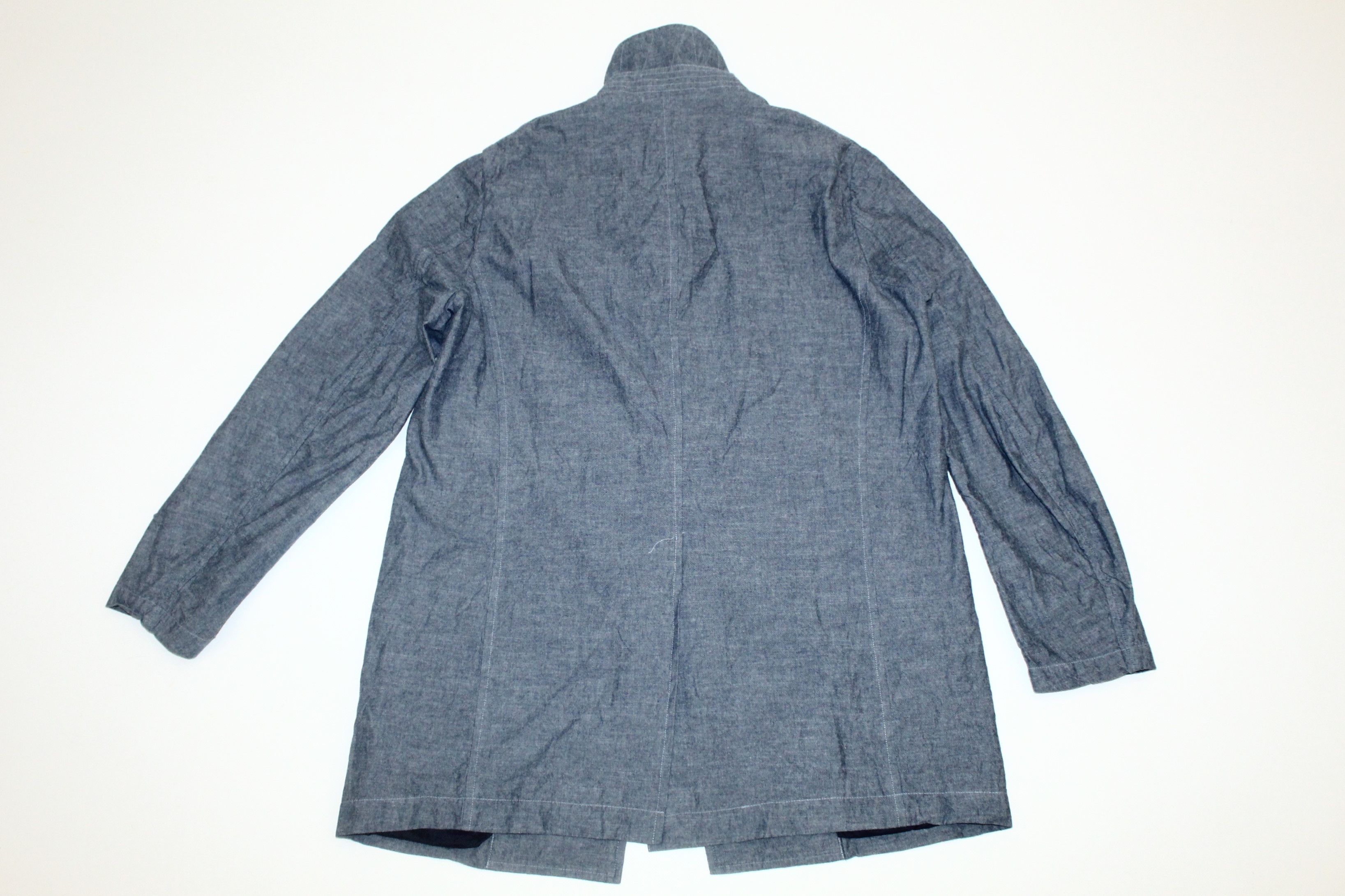 Earnest Sewn Earnest Sewn Studio New York Chambray Lined Trench Coat Size US M / EU 48-50 / 2 - 7 Thumbnail