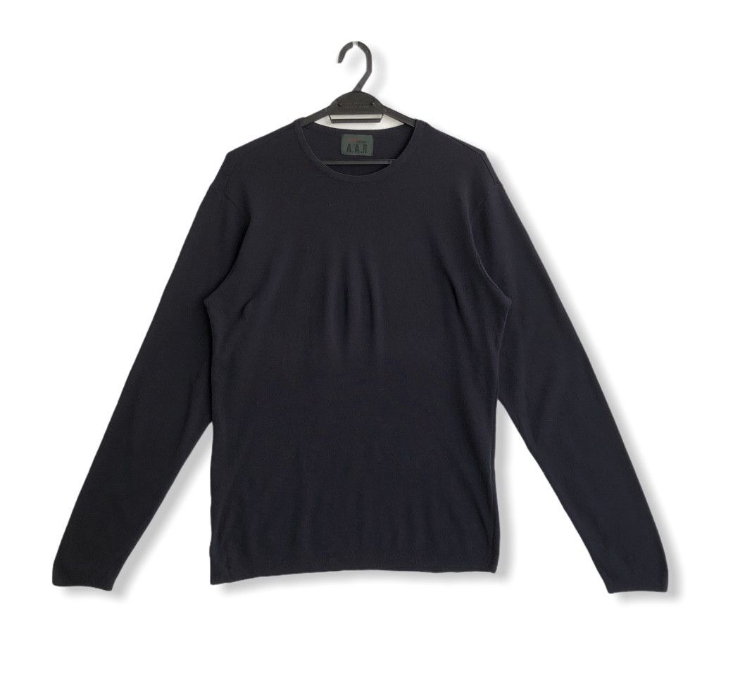 image of Vintage Yohji Yamamoto A.a.r. Durban L/s in Black, Men's (Size Medium)