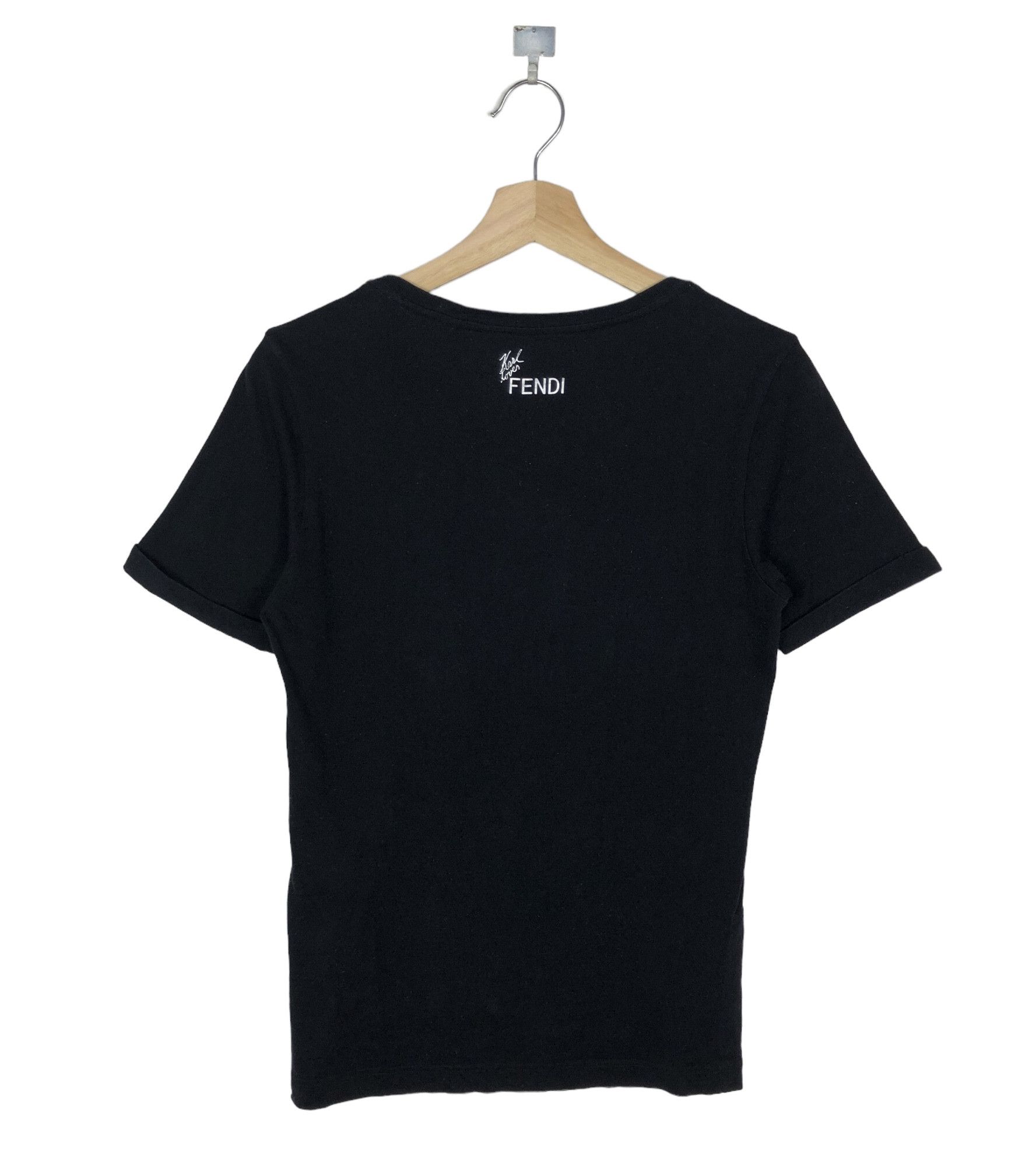 Fendi FENDI KARL LOVER TAILBACK GLITTER PRINT Size S / US 4 / IT 40 - 2 Thumbnail