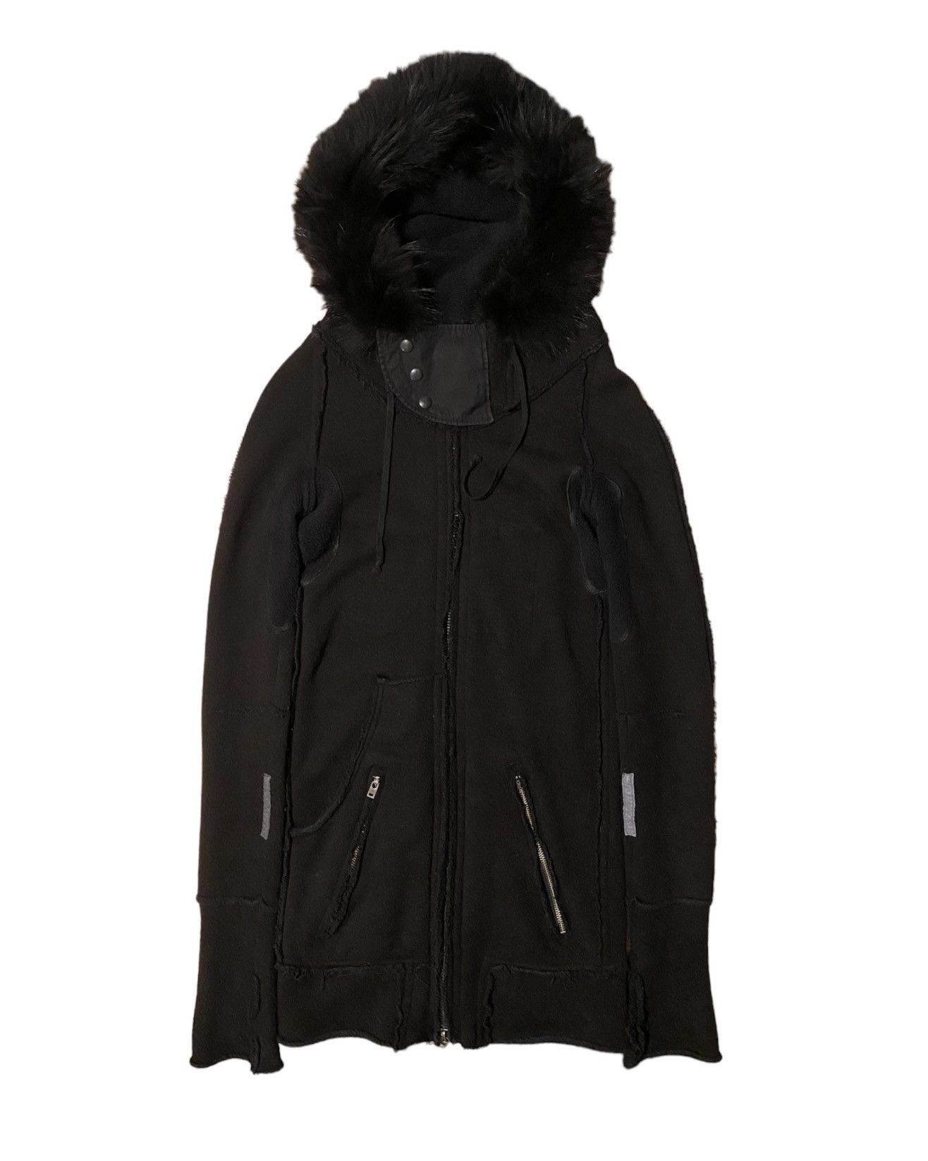 Le Grande Bleu (L.G.B.) LGB fur trim hoodie | Grailed