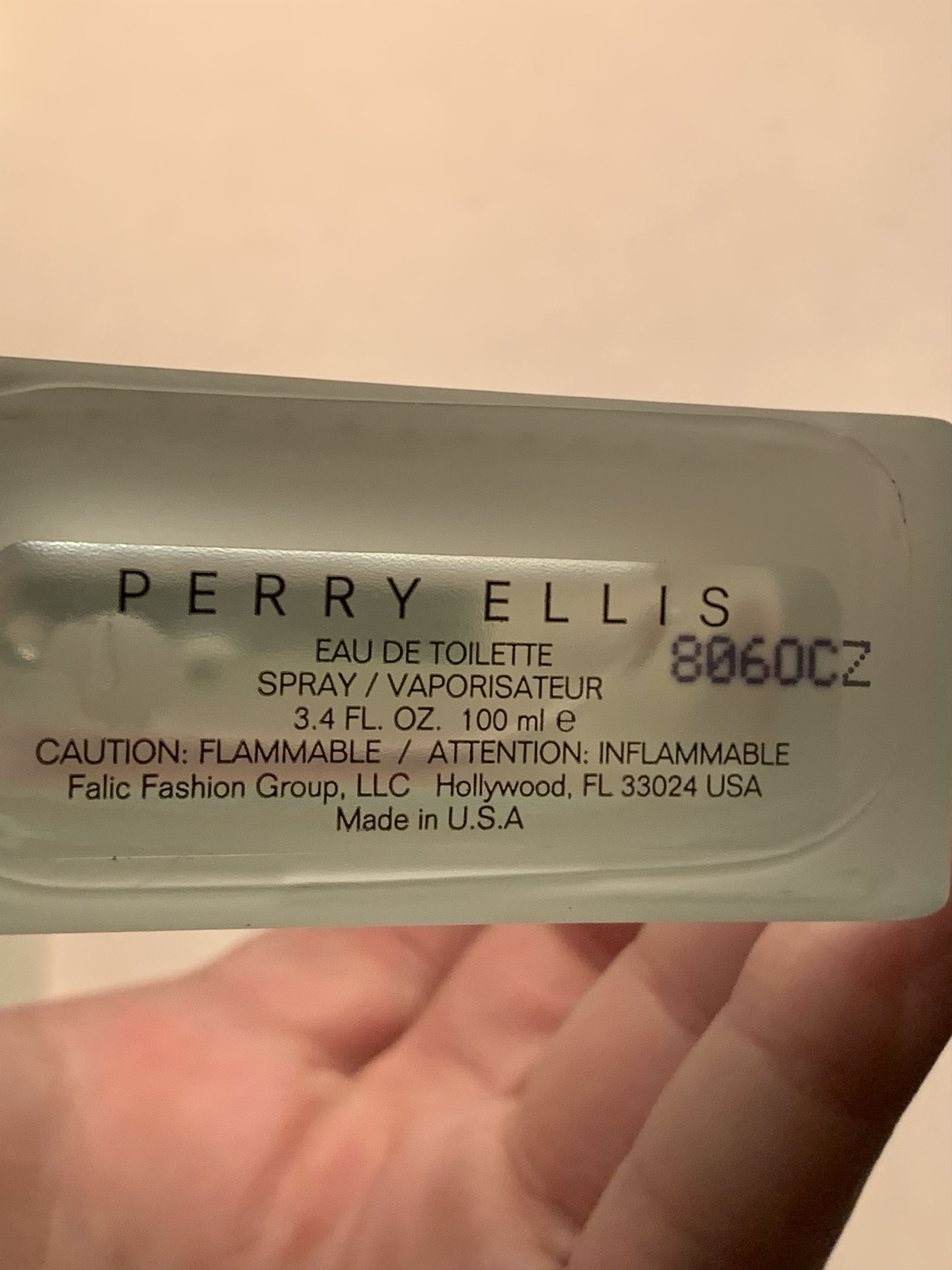 Designer × Perry Ellis *RARE* Perry Ellis Men Cologne Perfume Size ONE SIZE - 3 Thumbnail
