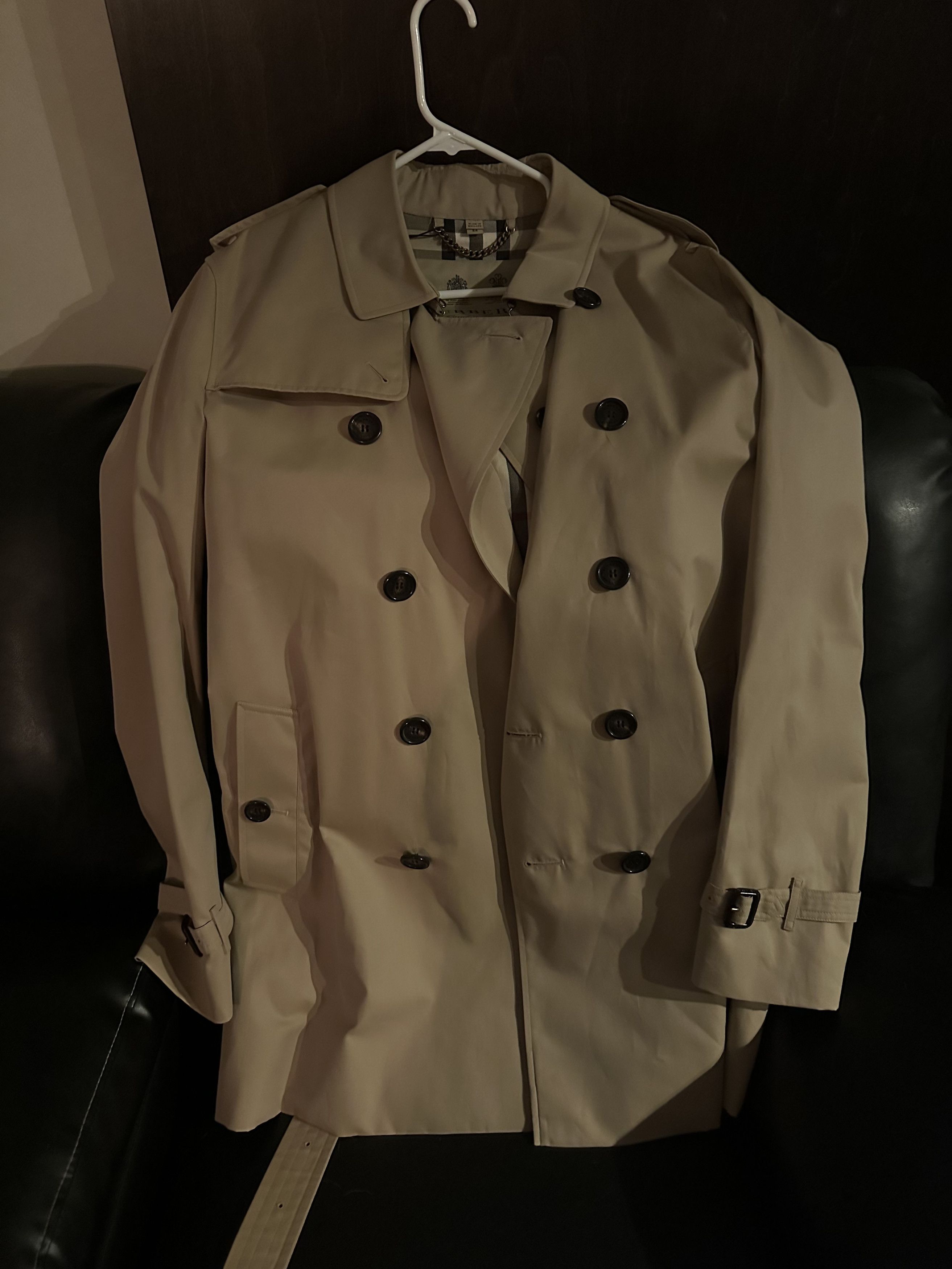 Burberry sandringham trench coat mens clearance