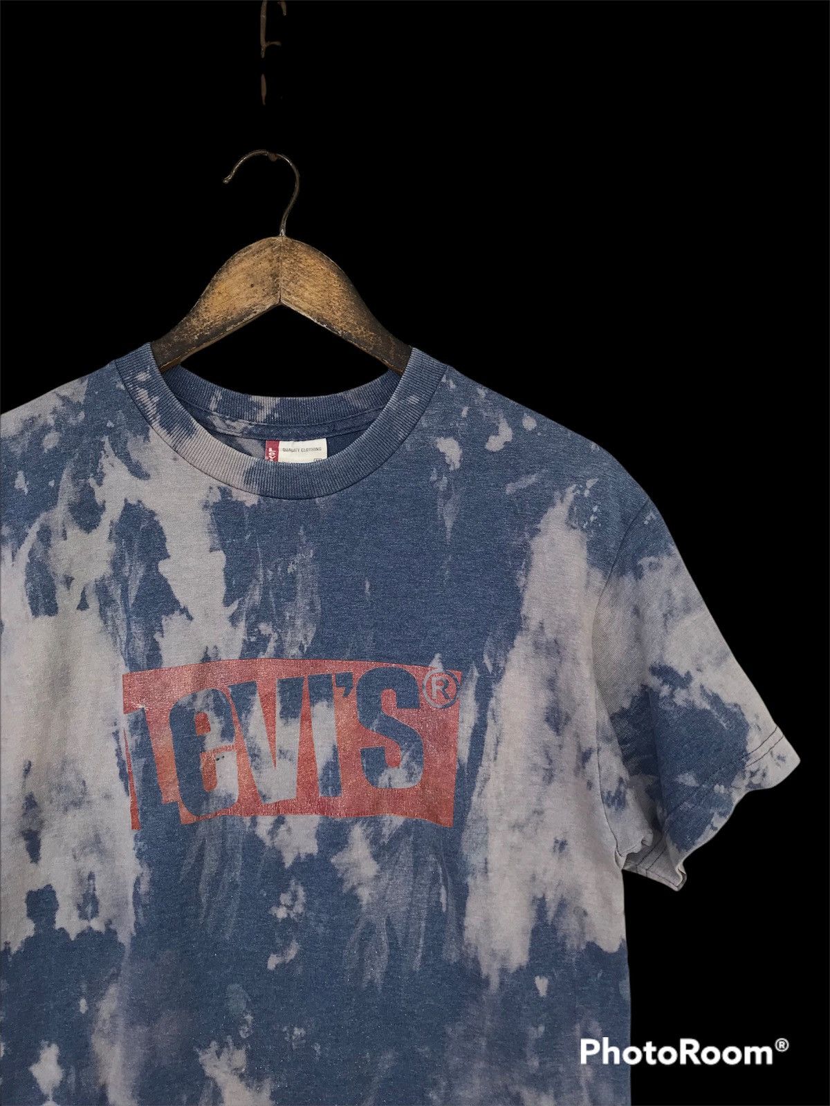 Levi's 💥Levi’s Spellout Bleach Shirt Size US M / EU 48-50 / 2 - 2 Thumbnail