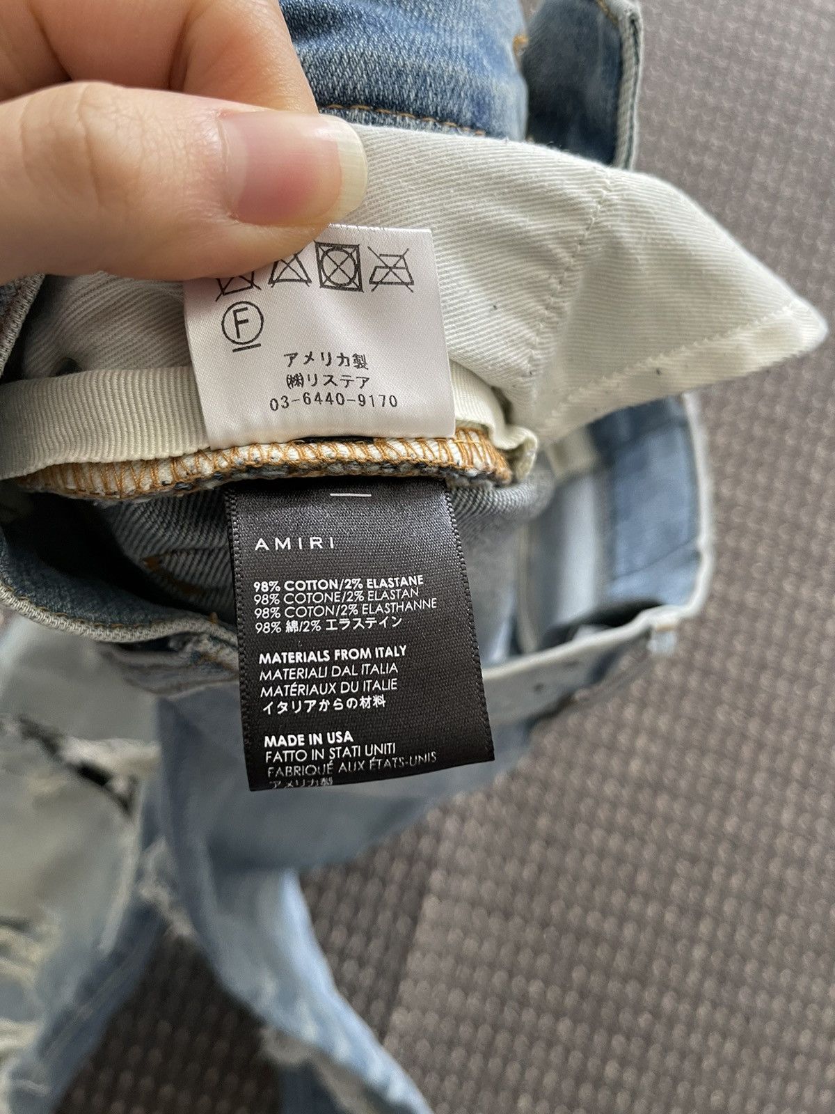 Amiri Amiri 2018 Art Patch MX1 Size US 29 - 4 Thumbnail