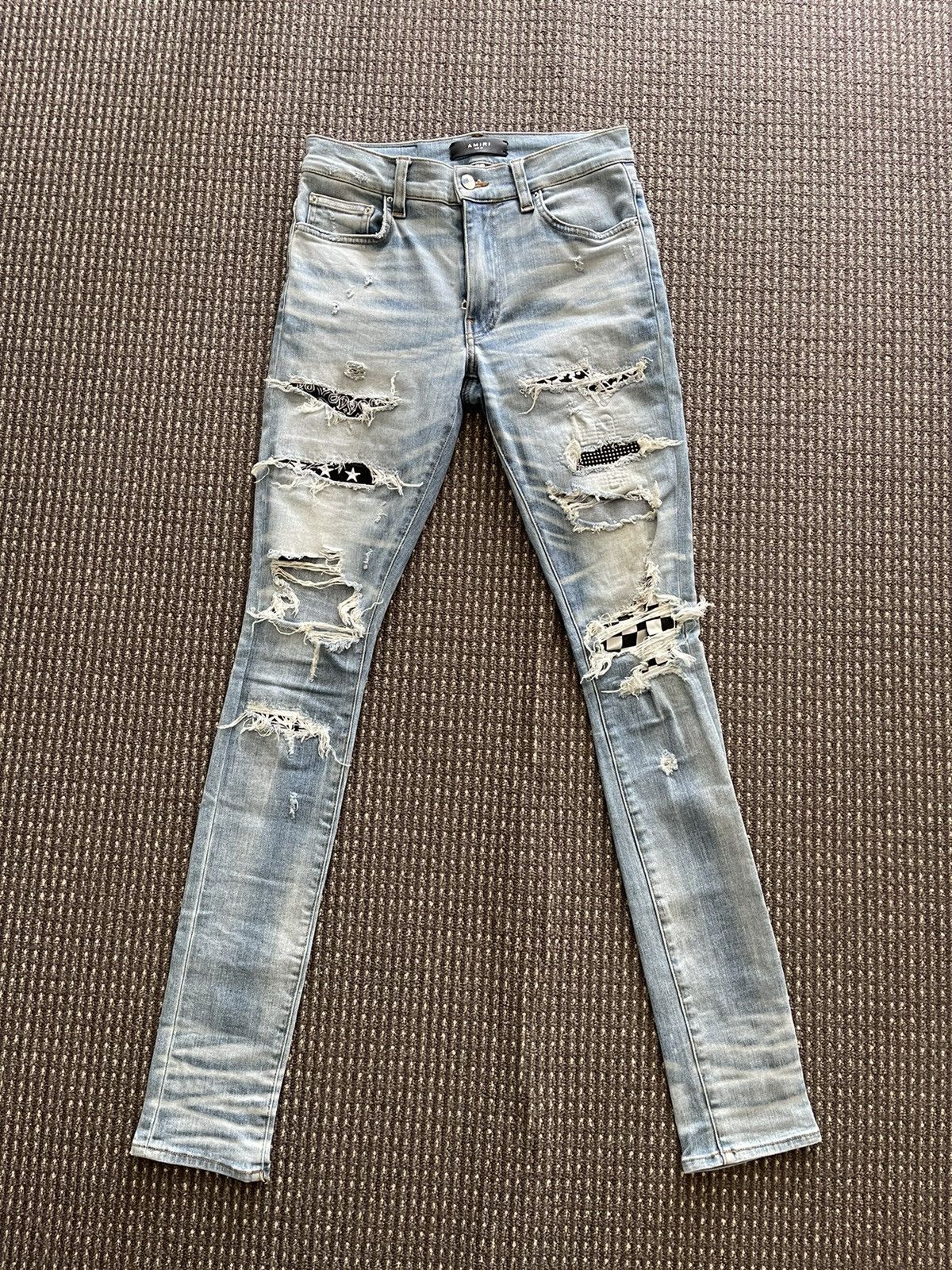 Amiri Amiri 2018 Art Patch MX1 Size US 29 - 1 Thumbnail