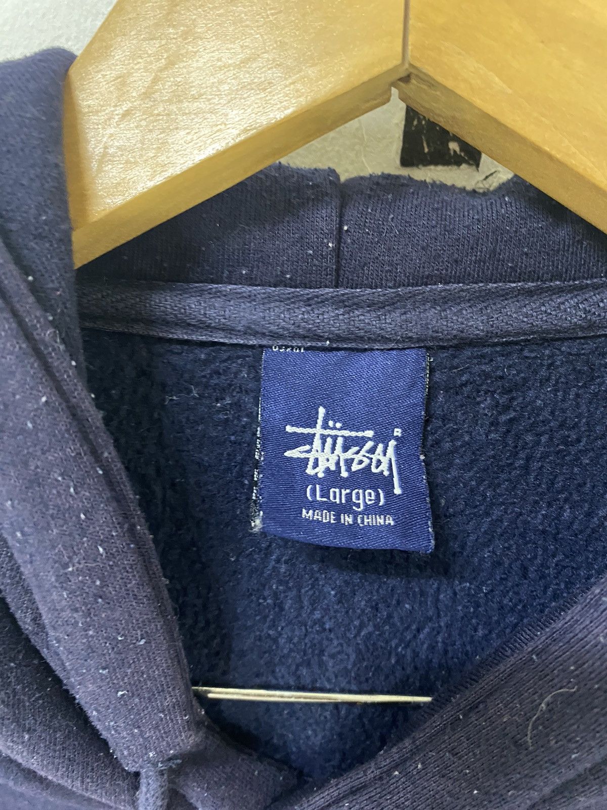 Stussy Stussy Hoodies Big Logo Design Football Player Banch Design Size US L / EU 52-54 / 3 - 3 Thumbnail