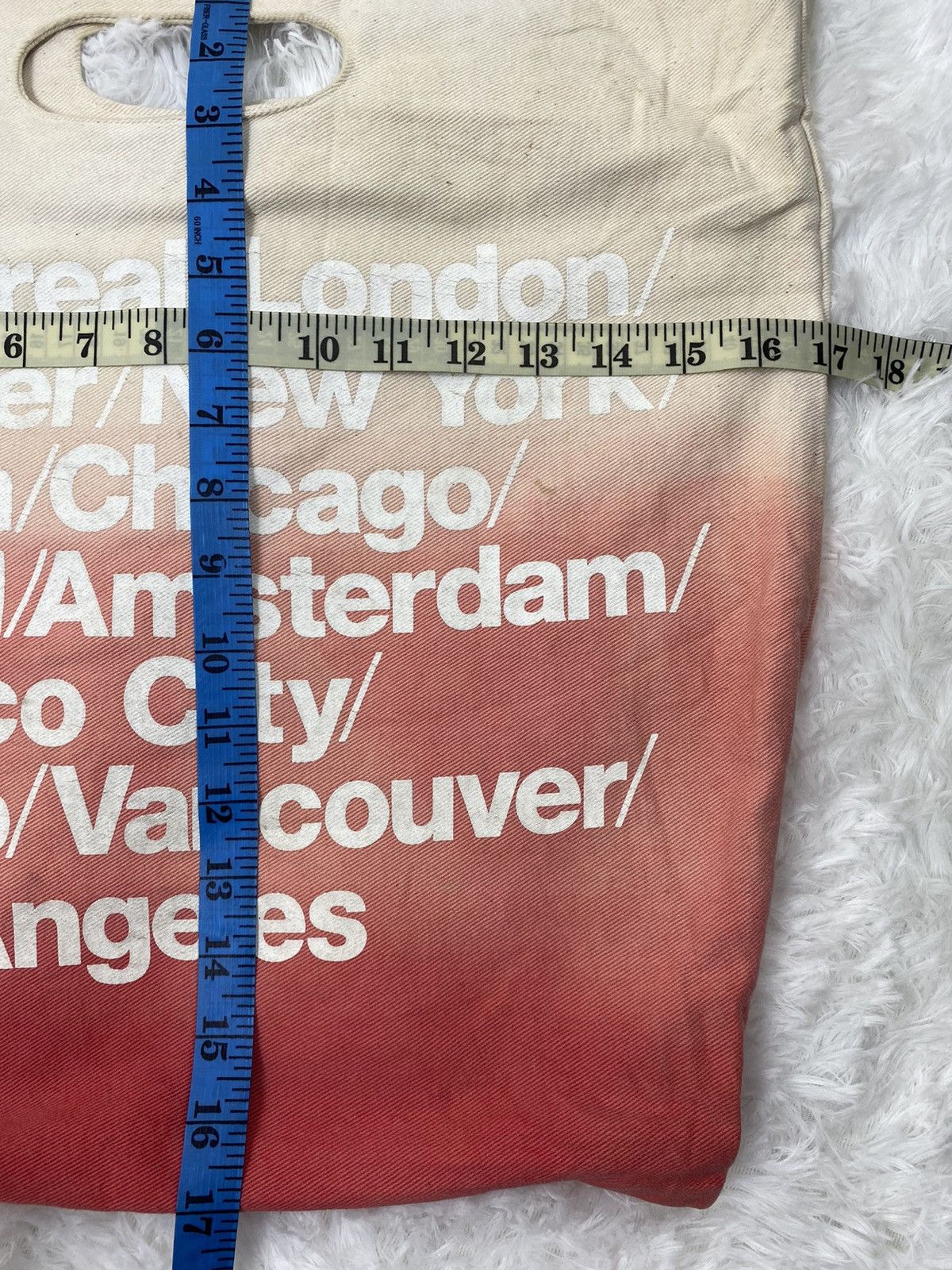 American Apparel Printed City Series Sling Crossbody Bag American Apparel Size ONE SIZE - 6 Thumbnail