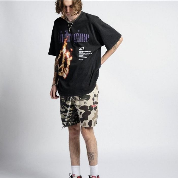 Civil Regime Civil Regime Walk Shorts L Jungle Twill Camo 🪴🔥 Grailed